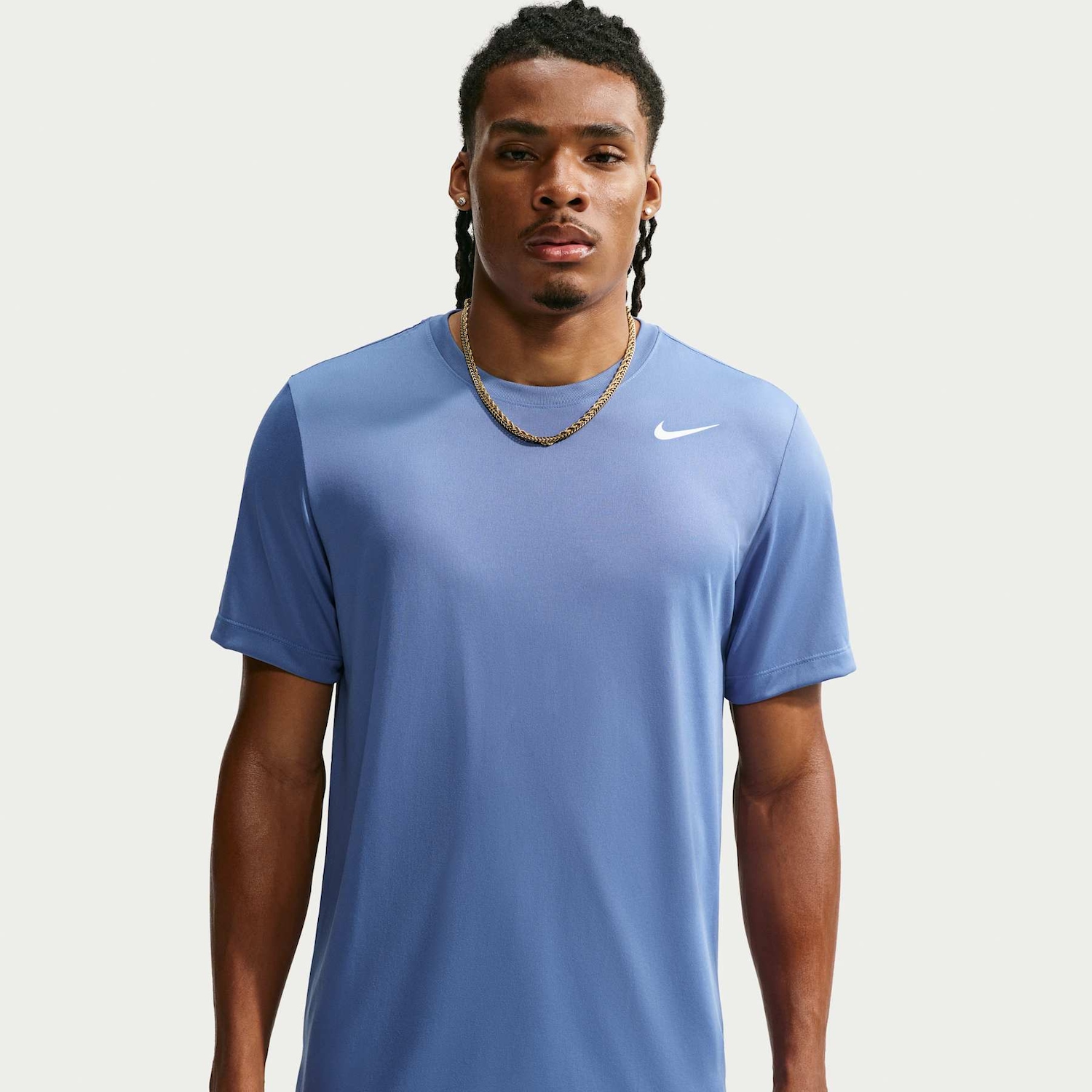 Camiseta Nike Dri-FIT Legend Masculina | Cor: Azul | Tamanho: G