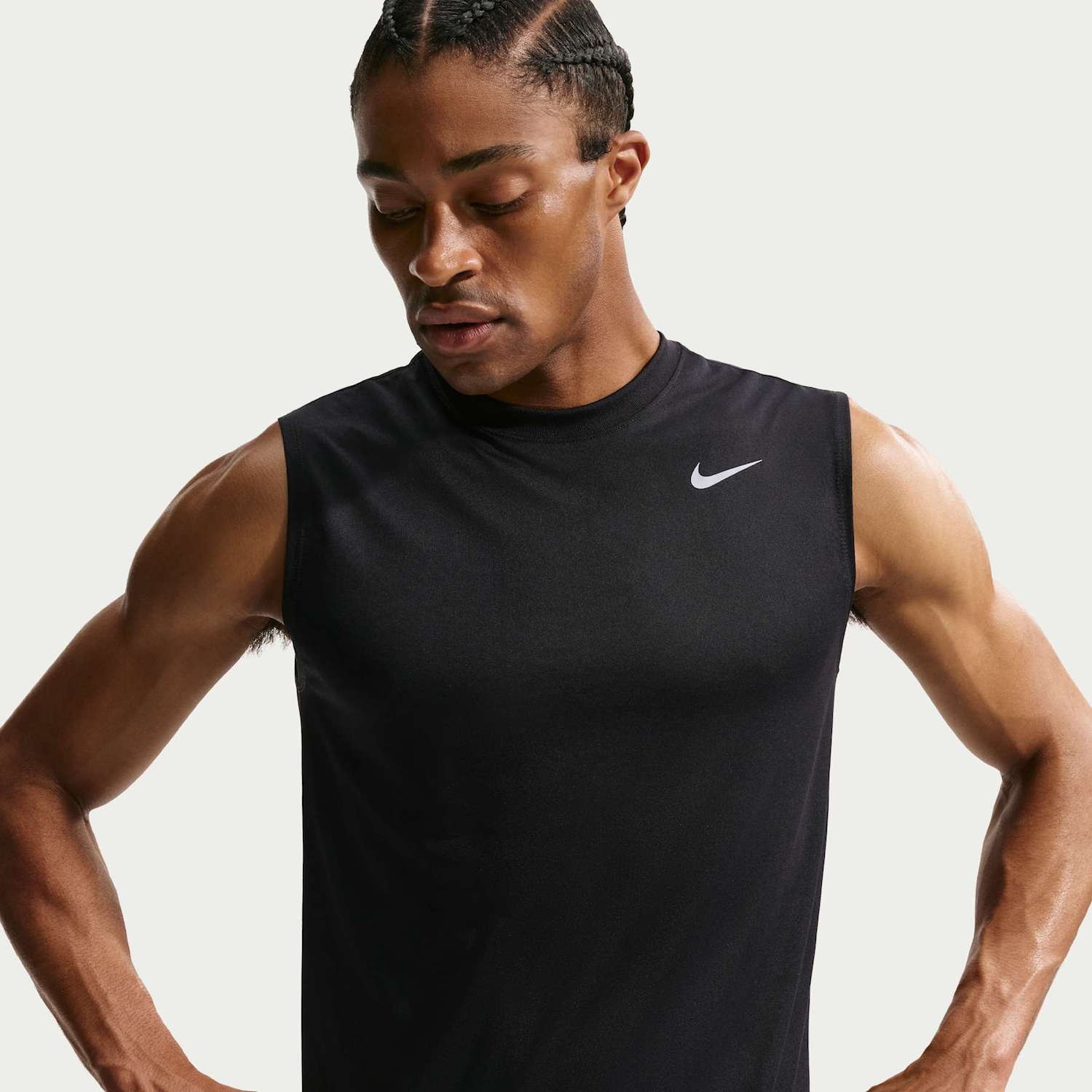 Regata Nike Dri-FIT Legend Masculina | Cor: Preto | Tamanho: P