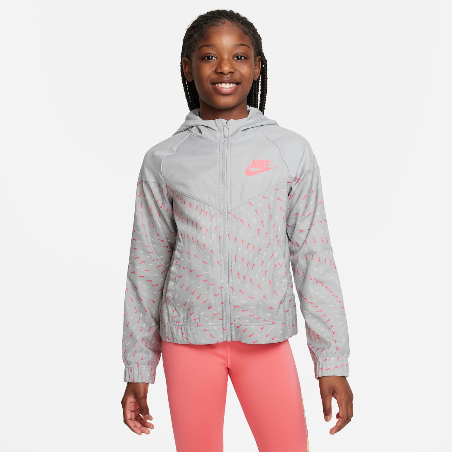 Jaqueta Nike Sportswear Windrunner Infantil