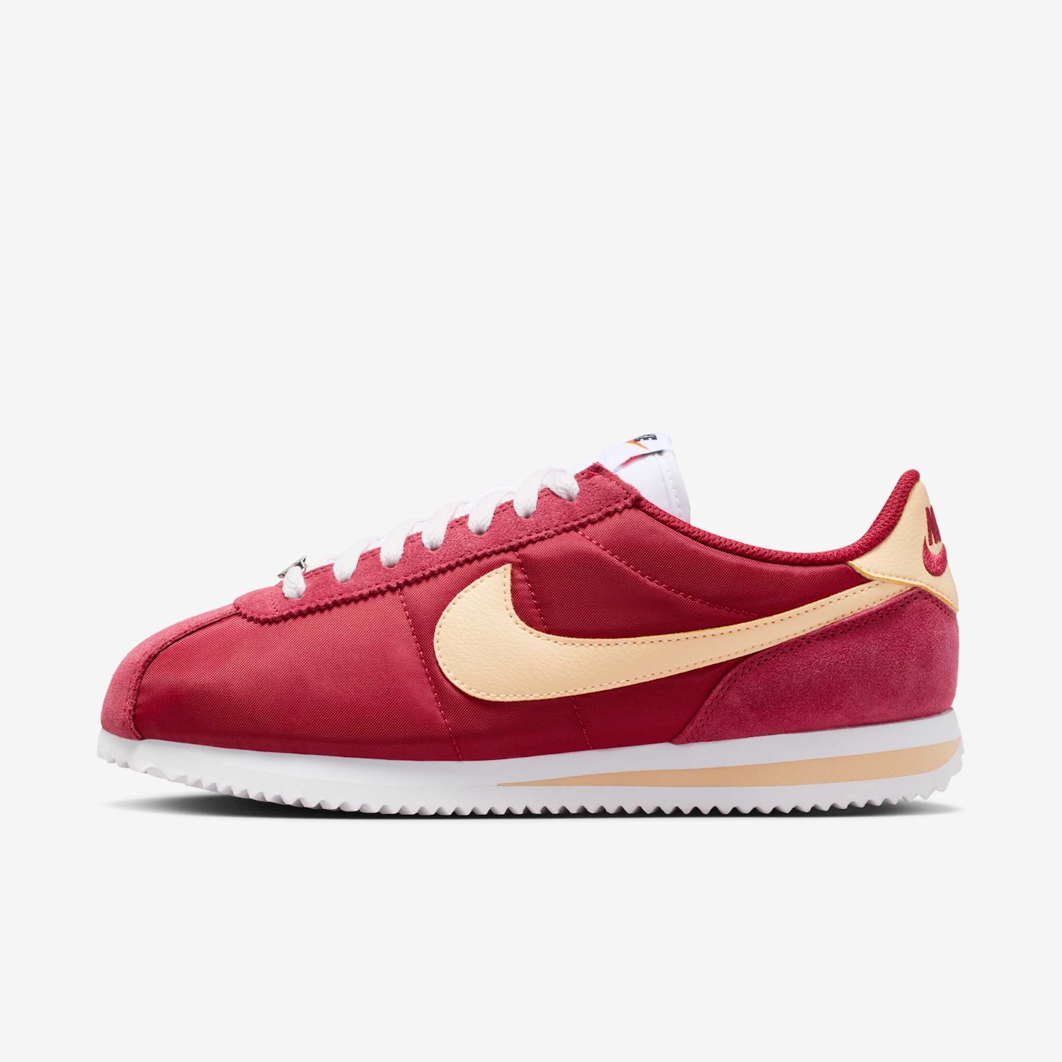 Vista 2 Tênis Nike Cortez Feminino branco Nike branco