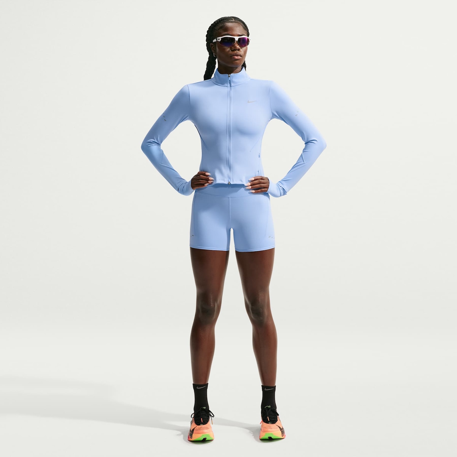 Shorts Nike Dri-FIT Swift Feminino | Cor: Azul | Tamanho: G