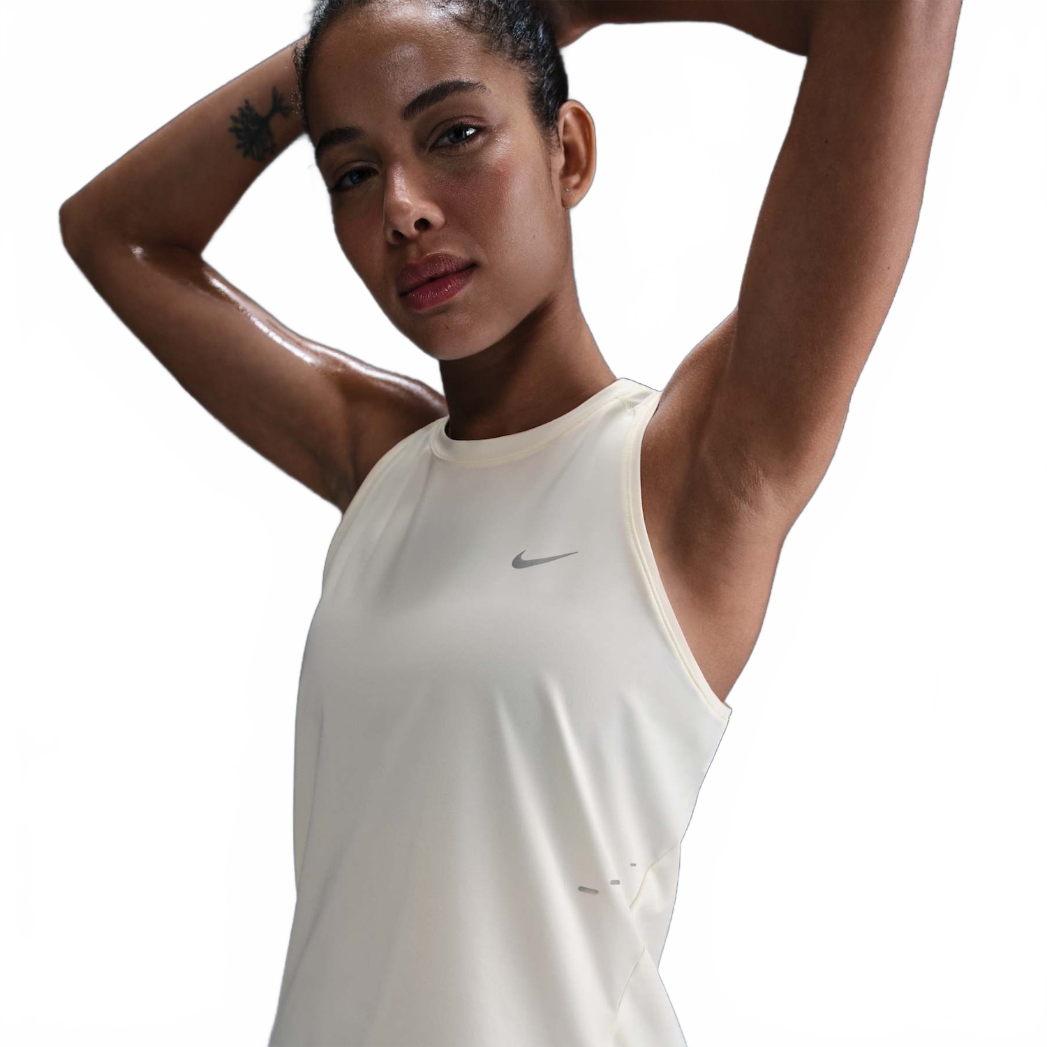 Vista 2 Regata Nike Dri-FIT Run Swift Feminina Bege Nike Bege