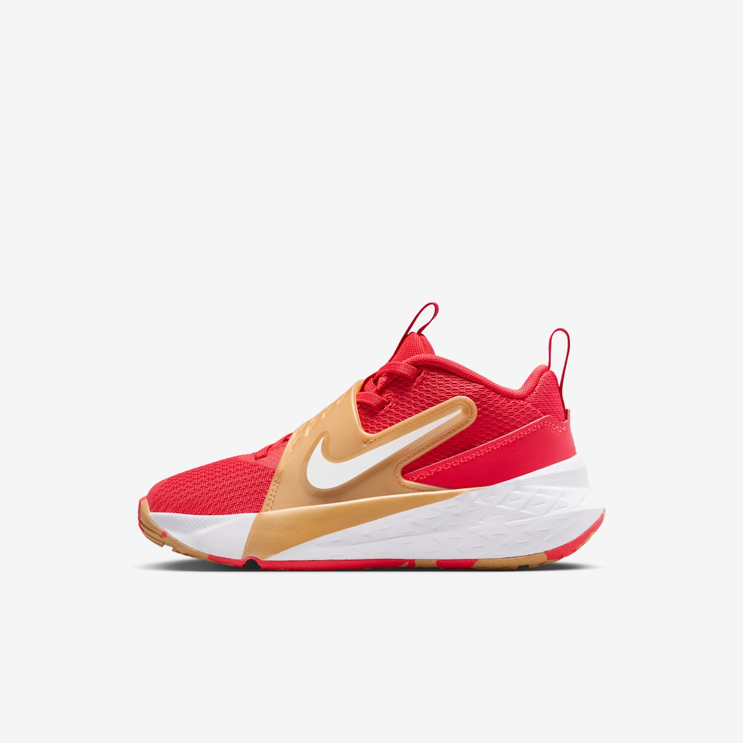Tênis Nike Team Hustle D12 Infantil | Cor: Vermelho | Tamanho: 28
