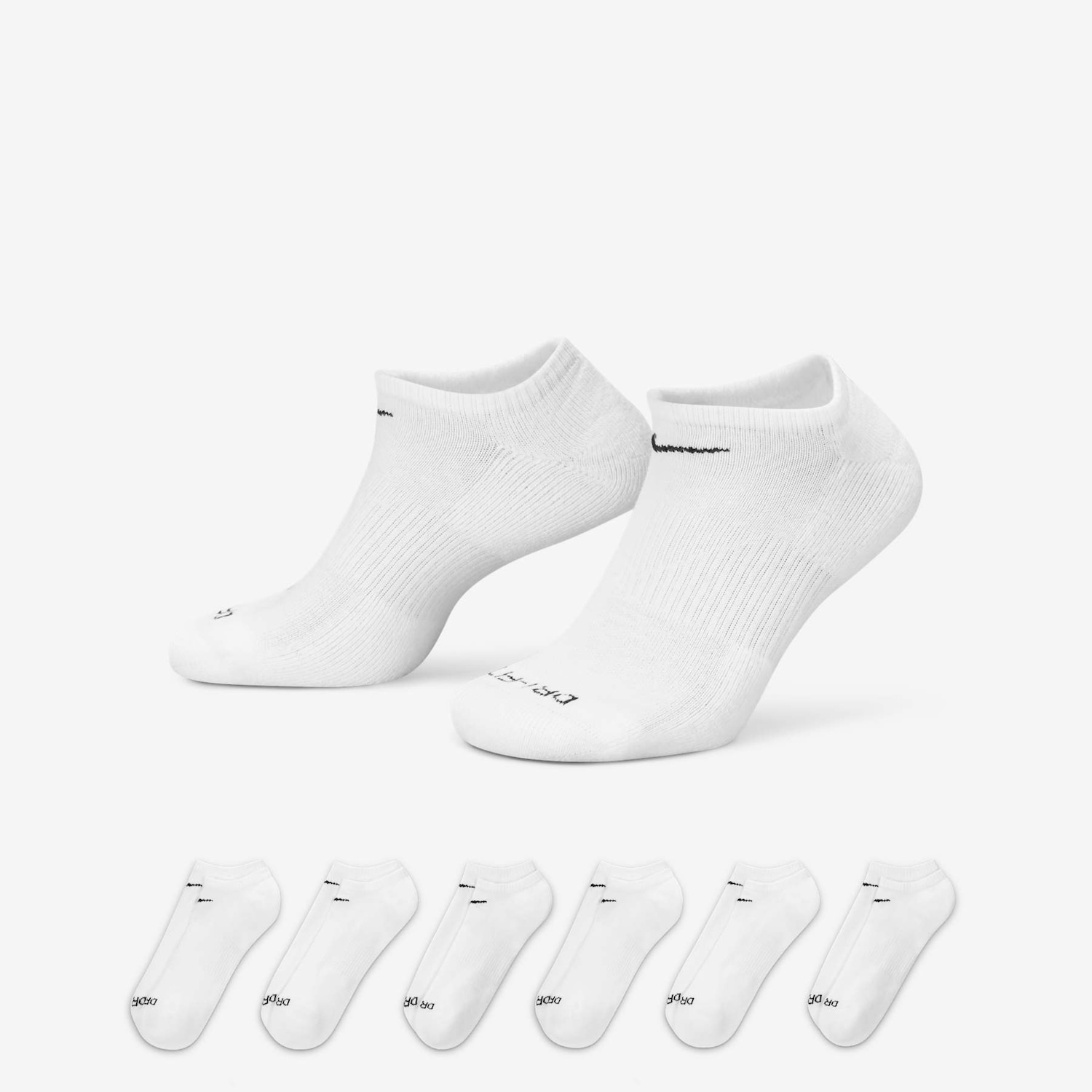 Meias Nike Everyday Plus Cushioned (6 Pares) Masculina