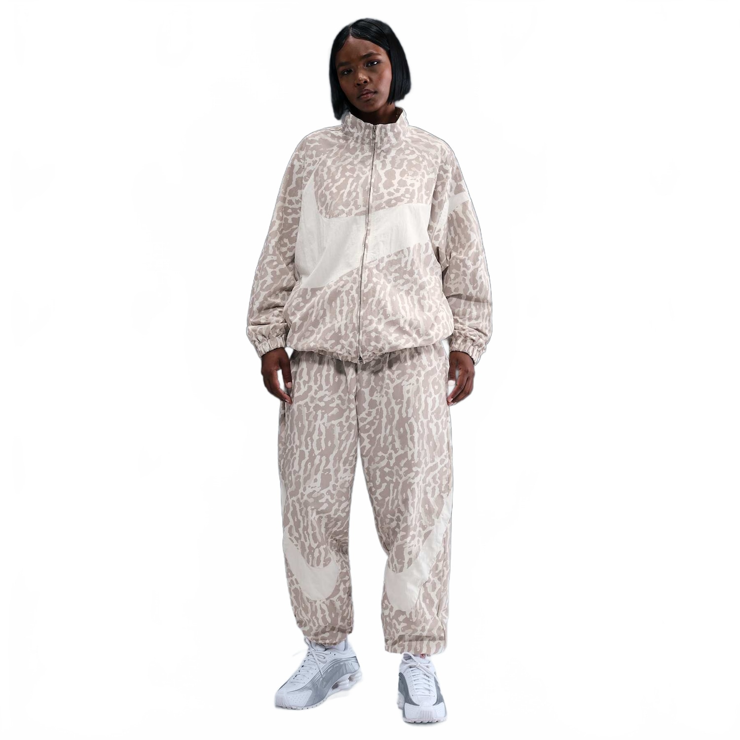 Vista 2 Calça Nike Sportswear Trend Woven Feminina Preto Nike Sportswear Preto