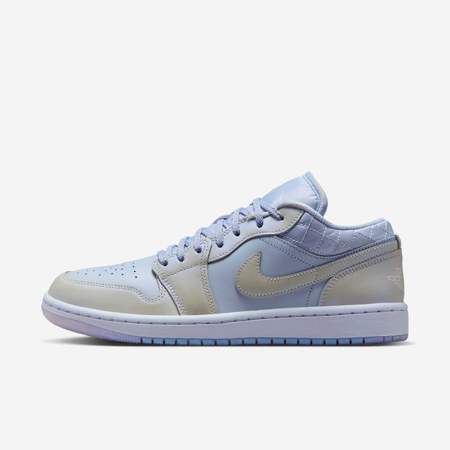 Vista 2 Tênis Air Jordan 1 Low SE Feminino Bege Jordan Bege