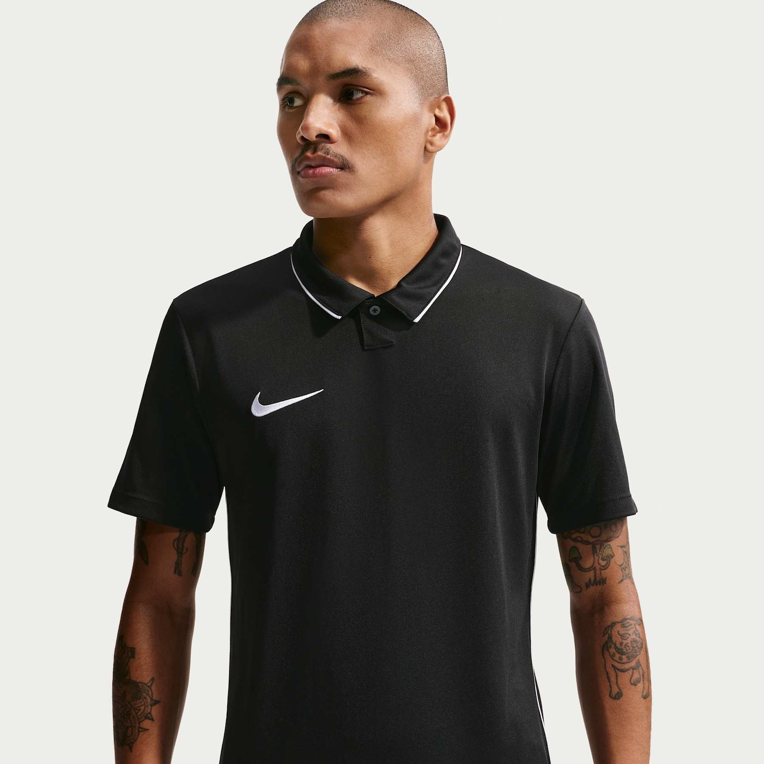 Camisa Polo Dri-FIT Nike Park26 Masculina | Cor: Preto | Tamanho: G