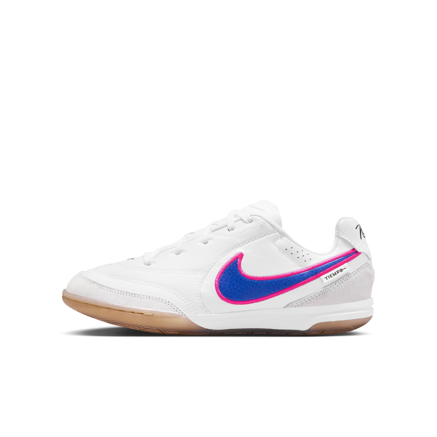 Vista 2 Chuteira Futsal Nike Tiempo Street Gato Infantil Preto Nike Preto