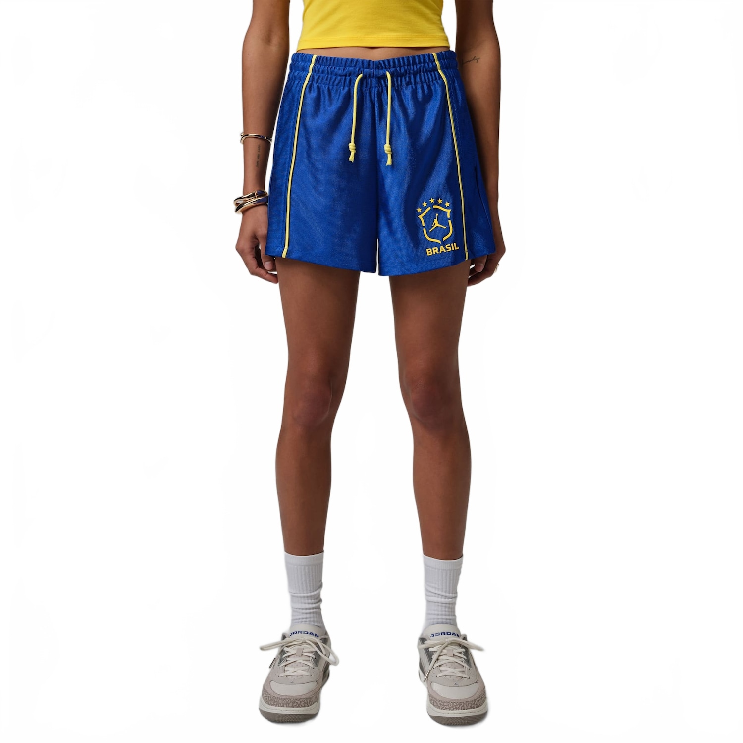 Nike Shorts Brasil Jordan Brooklyn Knit Feminino