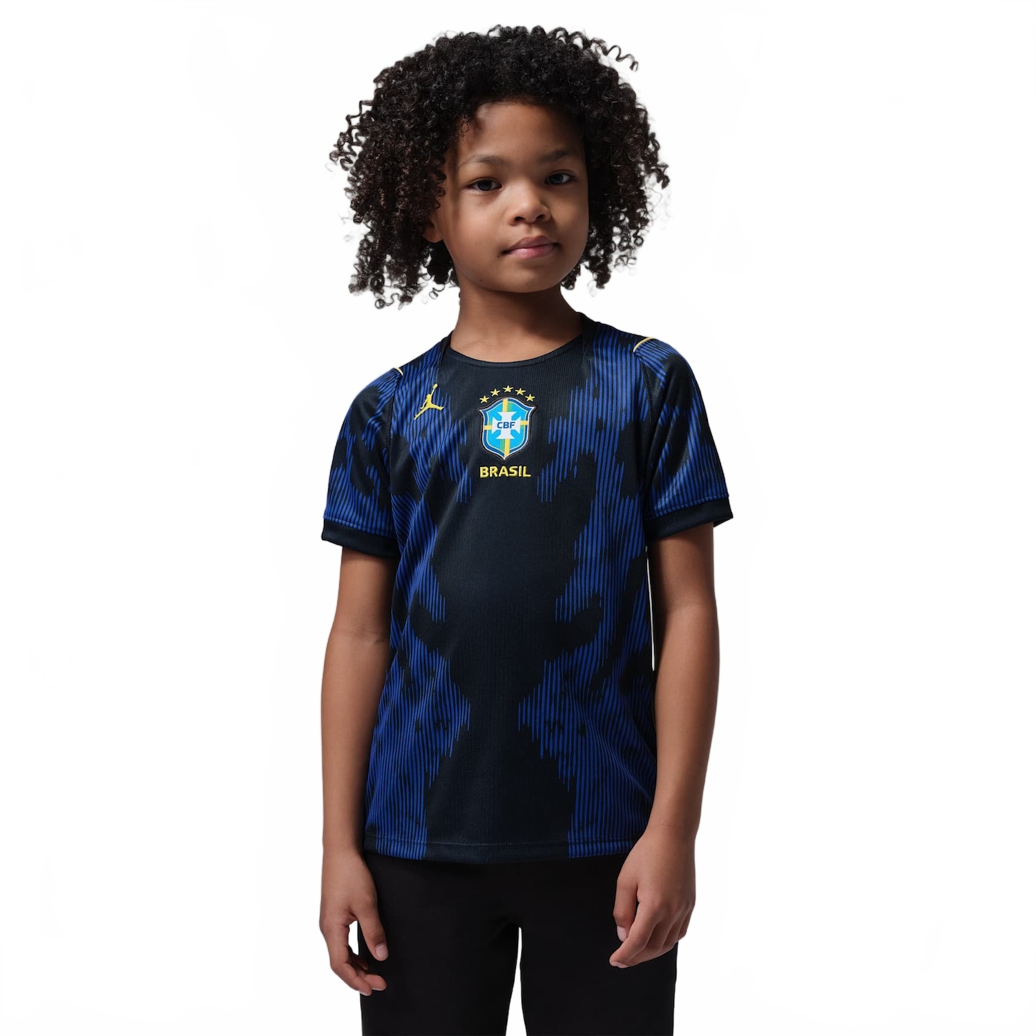 Camisa Brasil Jordan II 2026/27 Torcedor Pro Criança