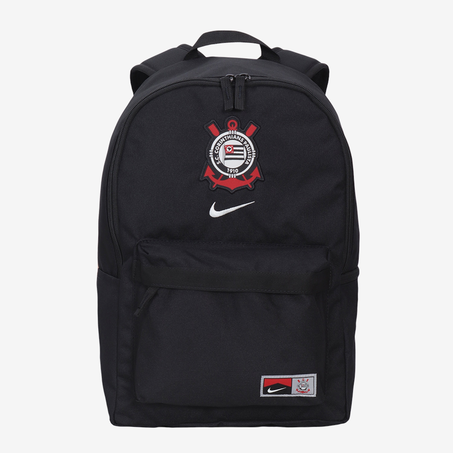 Mochila Corinthians Nike Heritage Unissex | Cor: Preto | Tamanho: ÚNICO