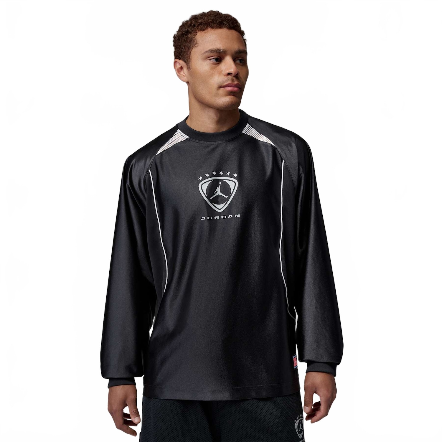 Camiseta de Goleiro Jordan Manga Longa Brooklyn FC Masculina