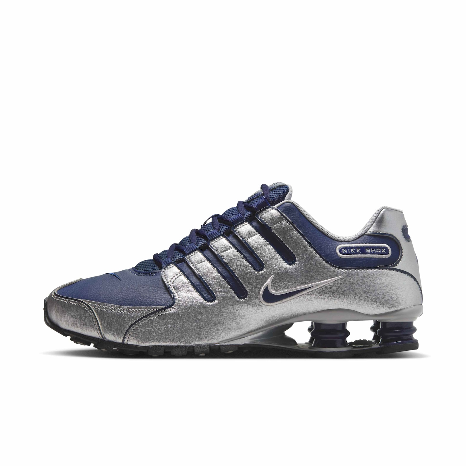 Vista 2 Nike Shox NZ Nike Sportswear Cinza Nike Sportswear Cinza