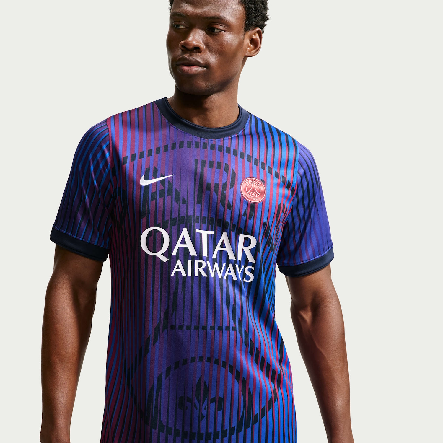 Camiseta Paris Saint Germain II 2026/27 Pré Jogo Masculina | Cor: Azul | Tamanho: G