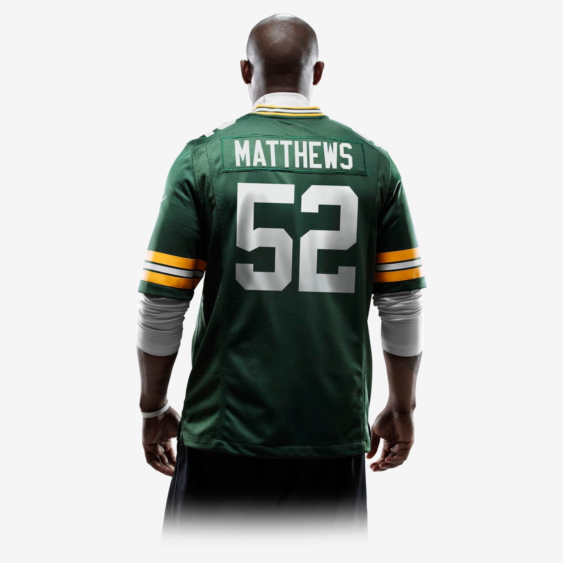 Camisa Futebol Americano Nike Green Bay Packers Masculina - Foto 4