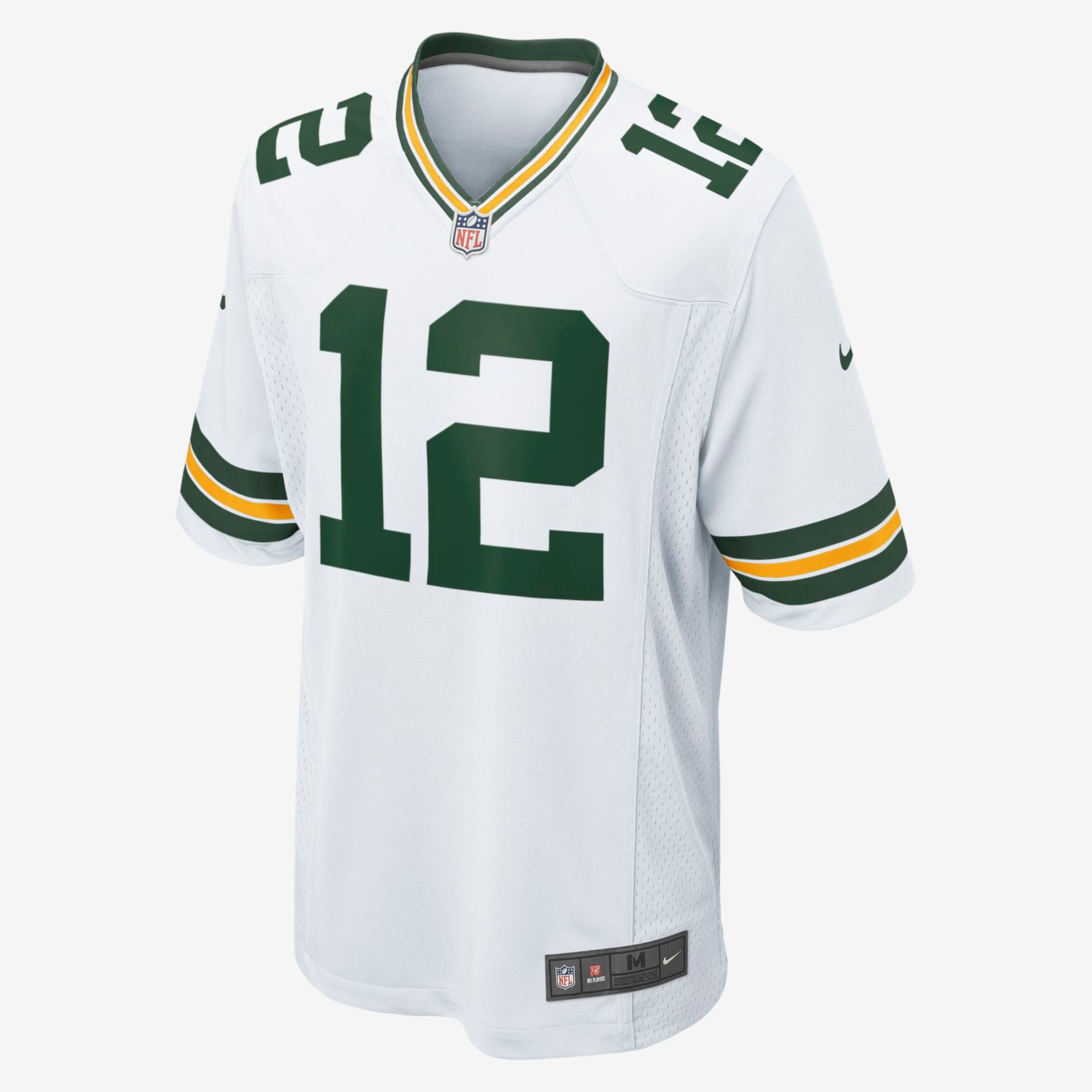 Camisa Futebol Americano Nike Green Bay Packers Masculina (Aaron Rodgers) - Foto 1