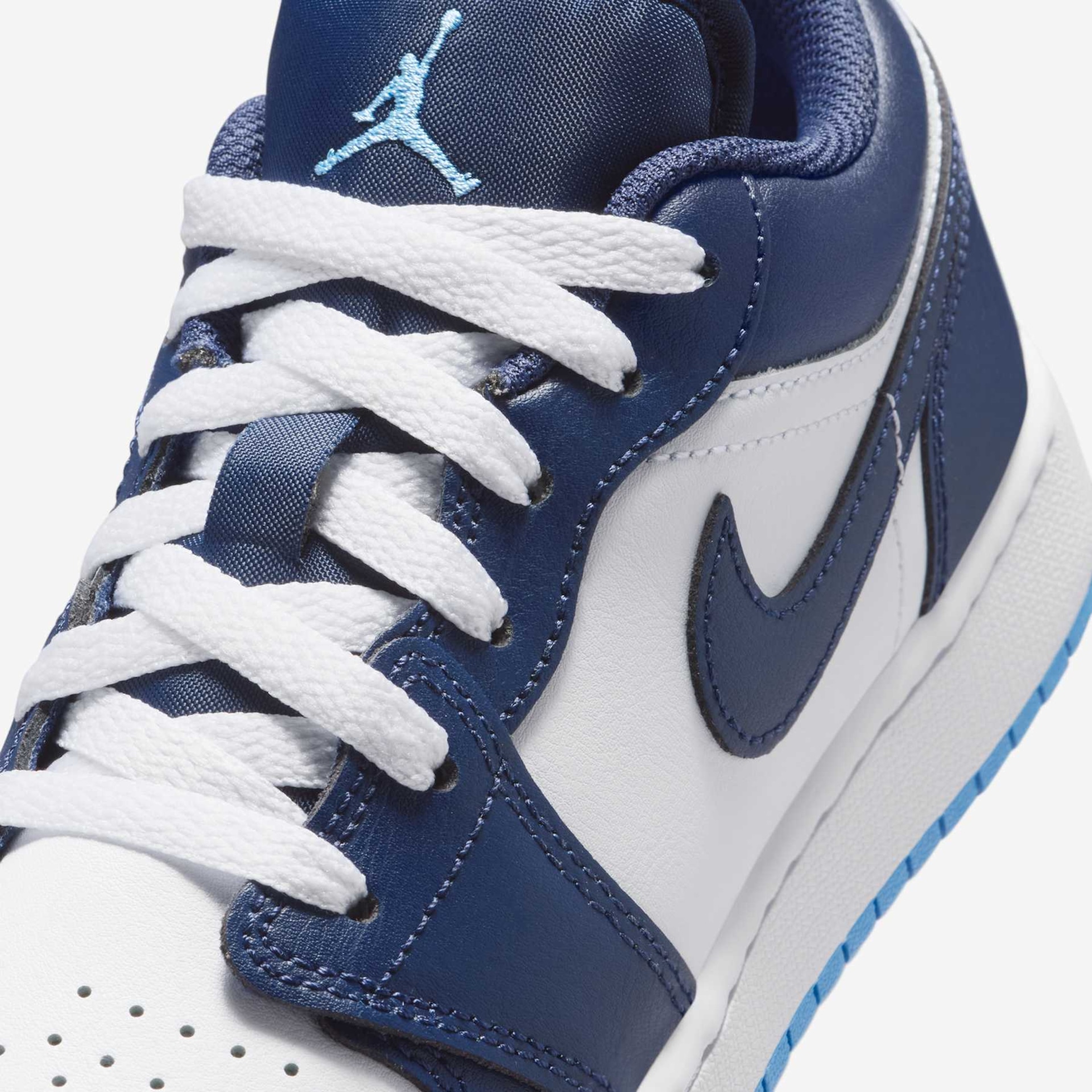 Tênis Air Jordan 1 Low Infantil - Foto 7