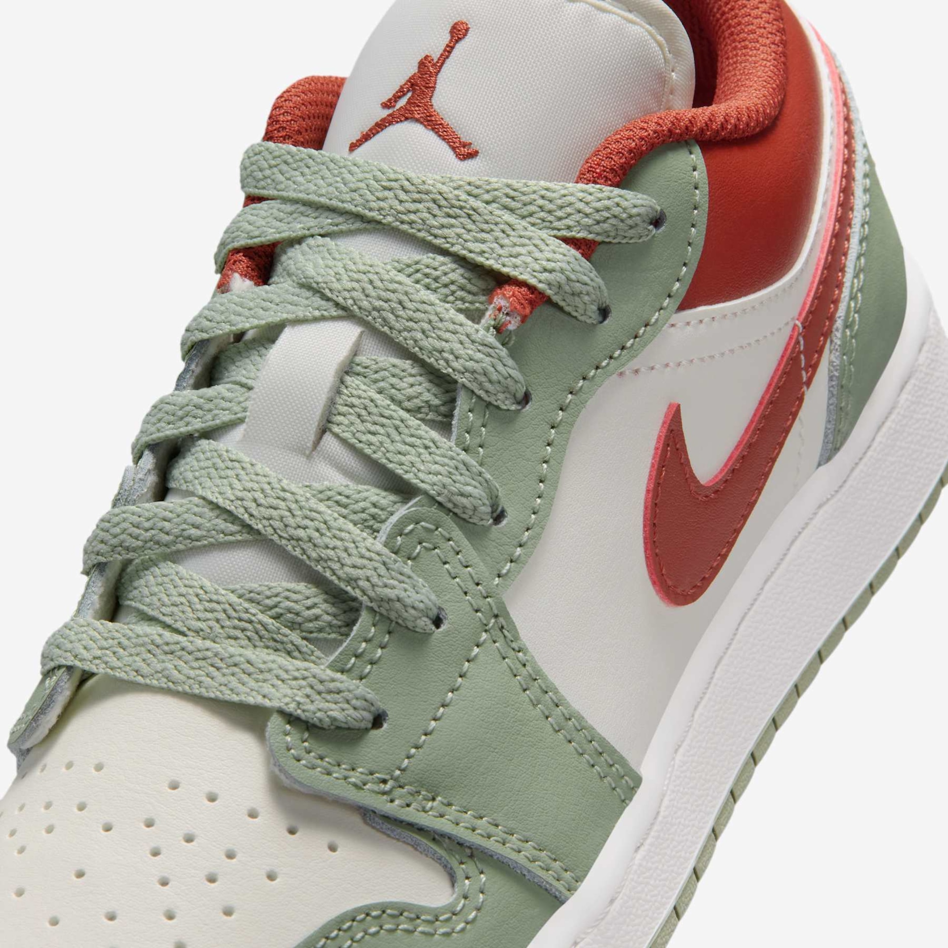 Tênis Air Jordan 1 Low Infantil - Foto 7