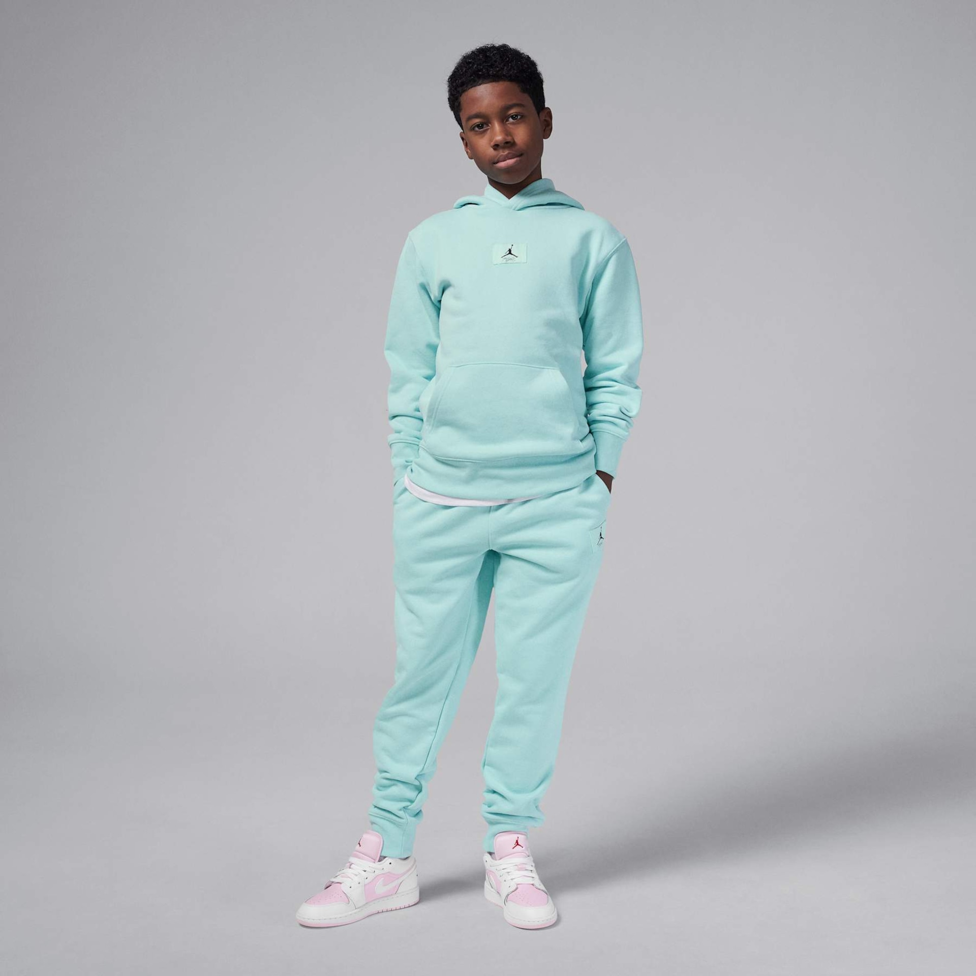 Tênis Air Jordan 1 Low Infantil - Foto 9