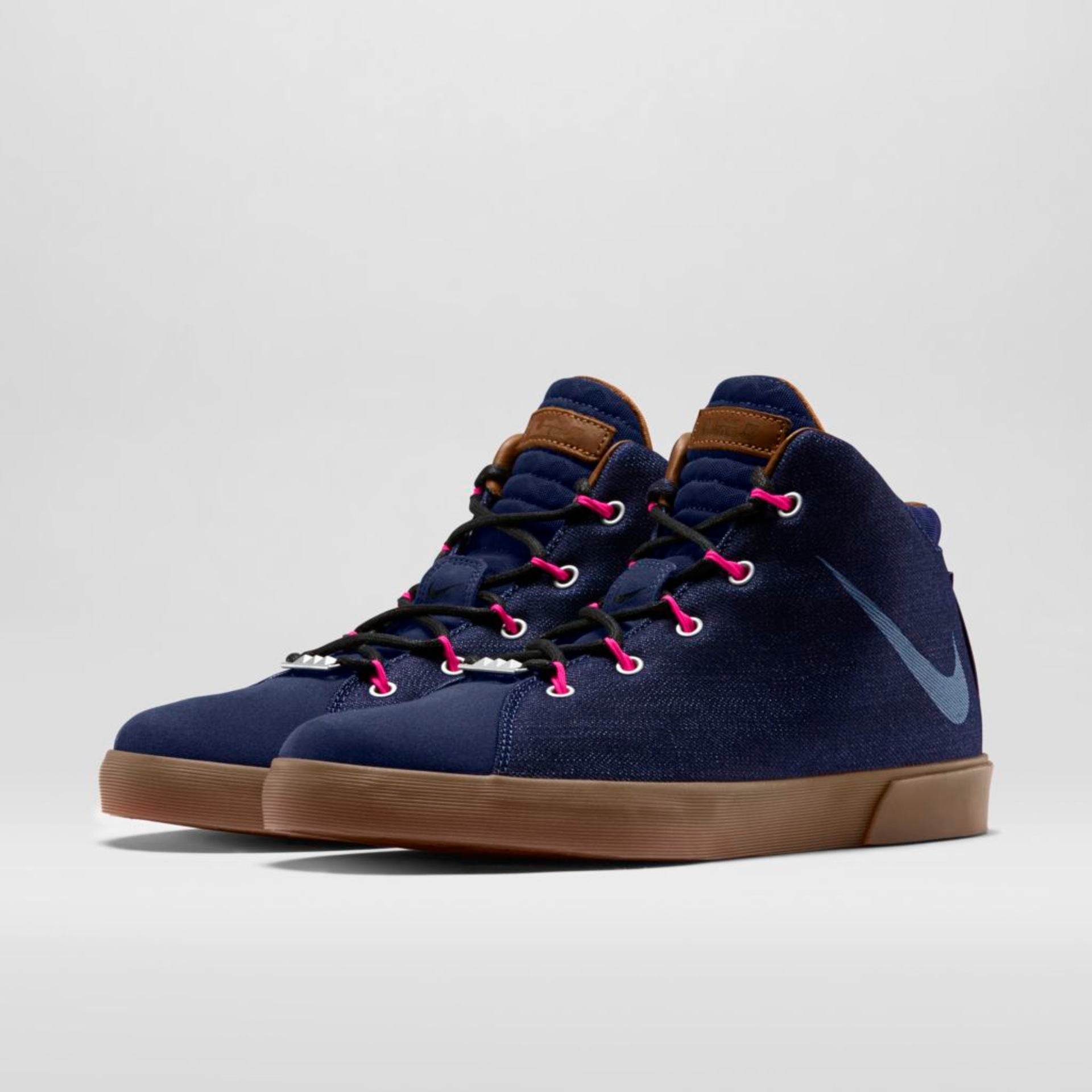 Tênis Nike LeBron XII Lifestyle Denim Edição Limitada Masculino - Foto 5