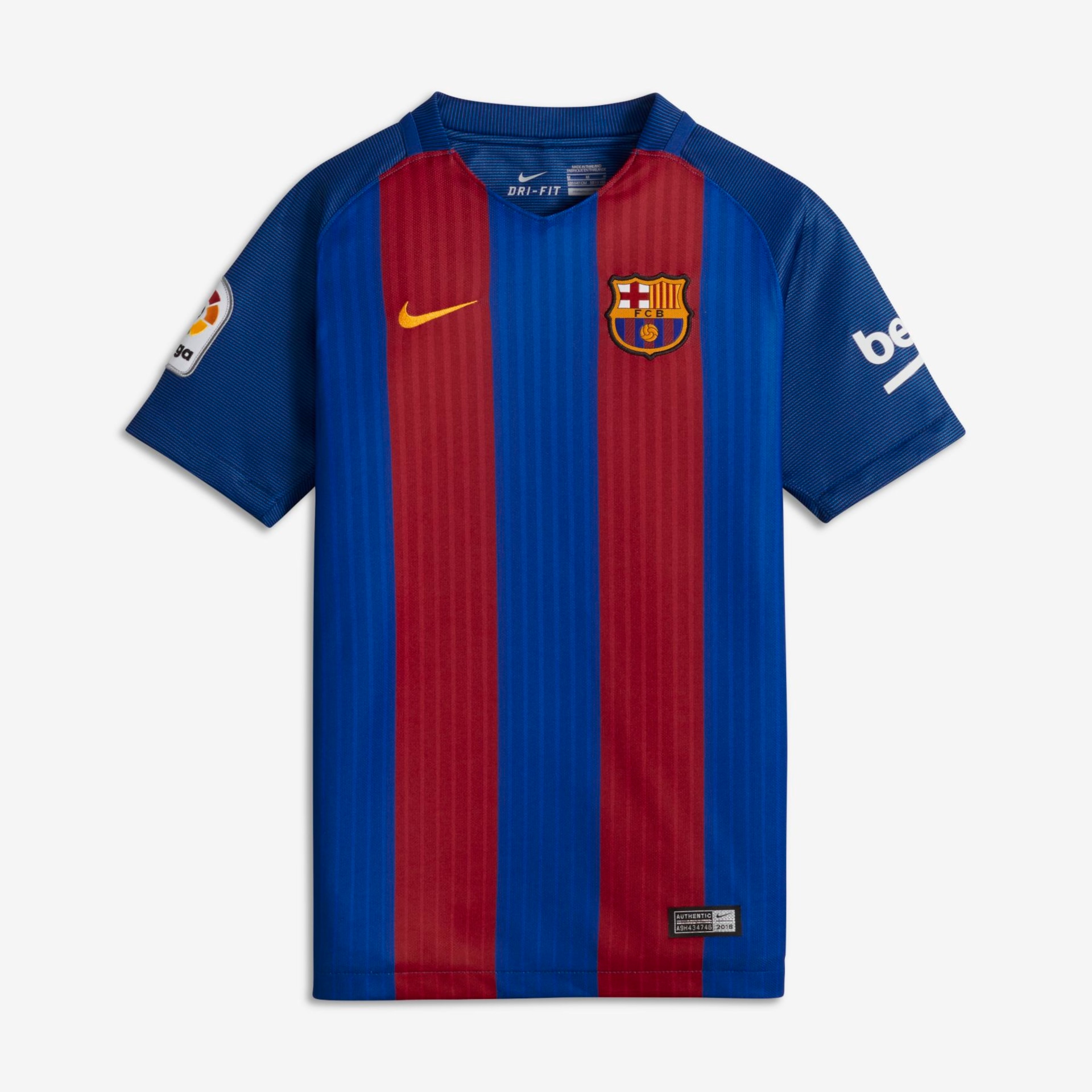 Camisa Nike Barcelona I 2016/17 Torcedor Pro Infantil - Foto 1