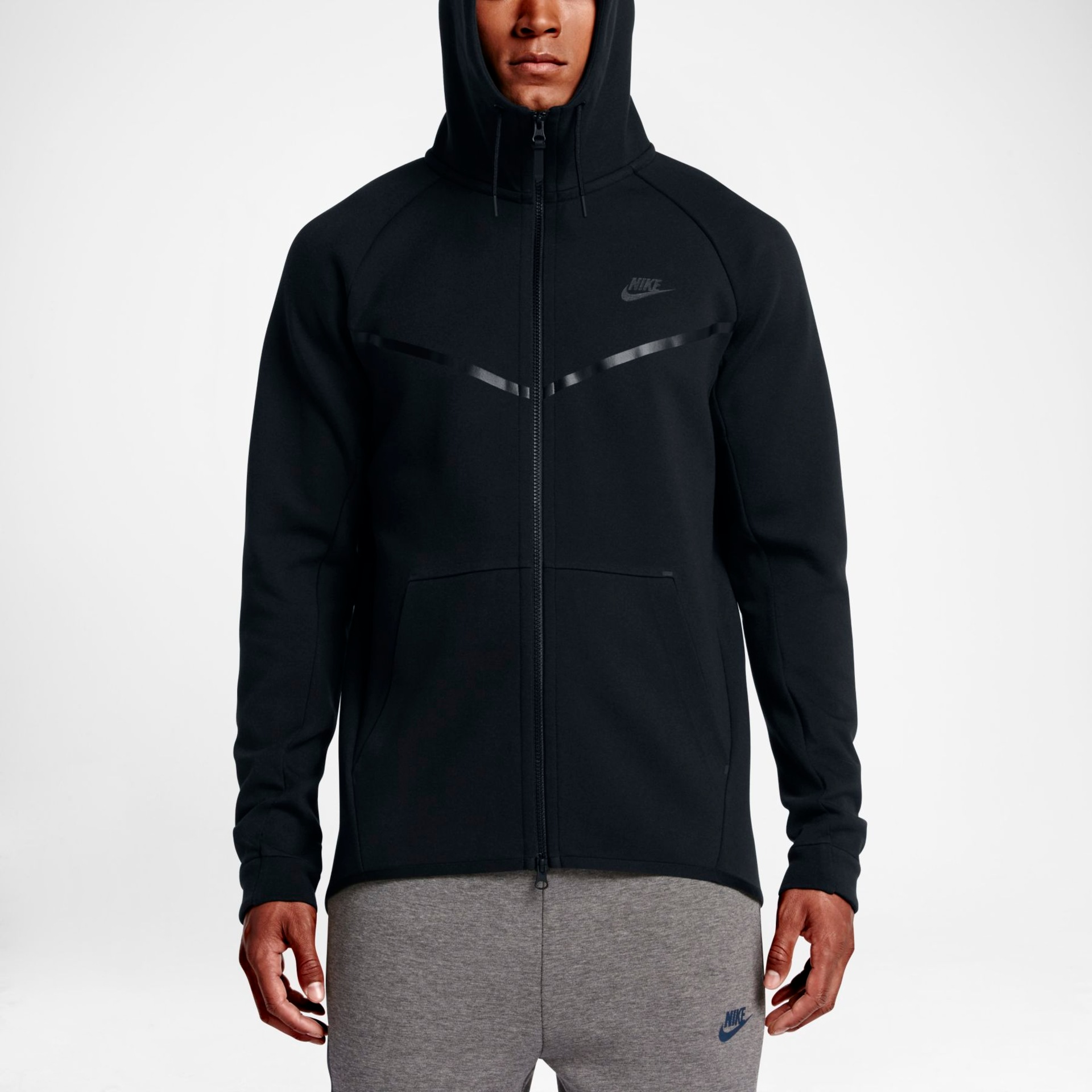 Jaqueta Nike Sportswear Tech Fleece Windrunner Masculina - Foto 5