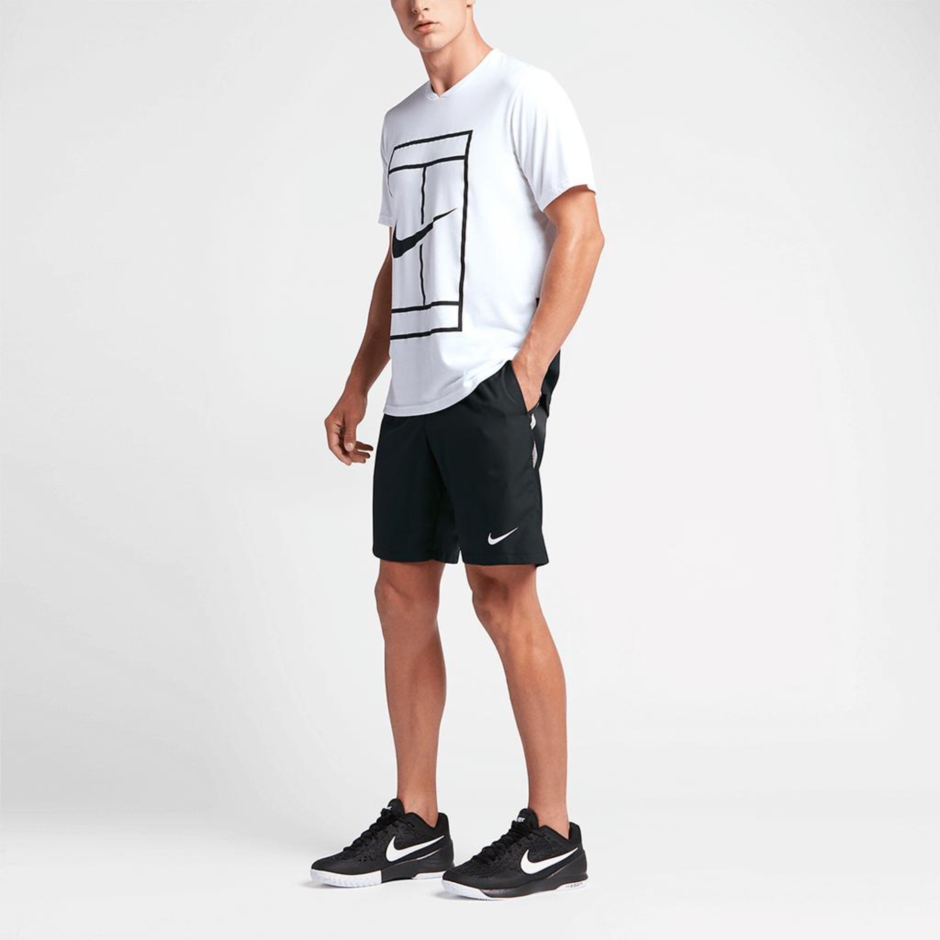 Shorts Nike Court Dri-Fit 9" Masculino - Foto 6