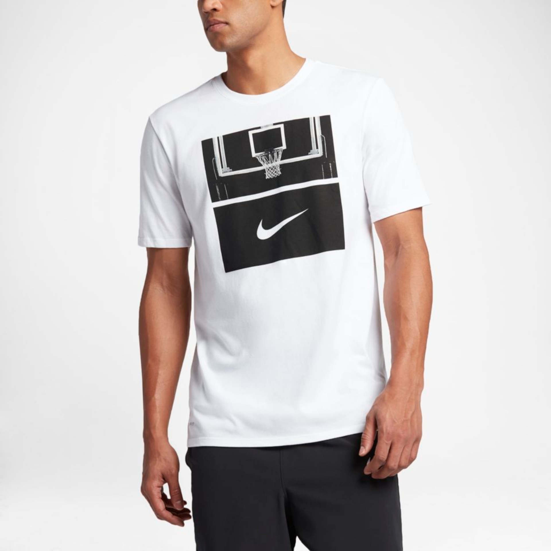 Camiseta Nike Basketball Hoop Masculina - Foto 1