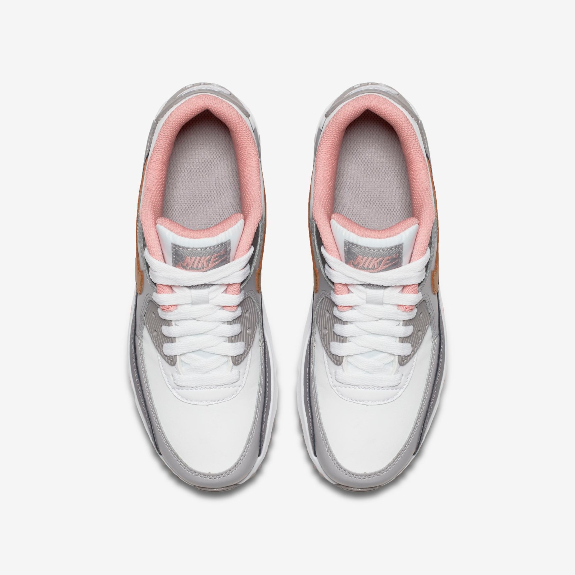 Tênis Nike Air Max 90 Leather Infantil - Foto 4