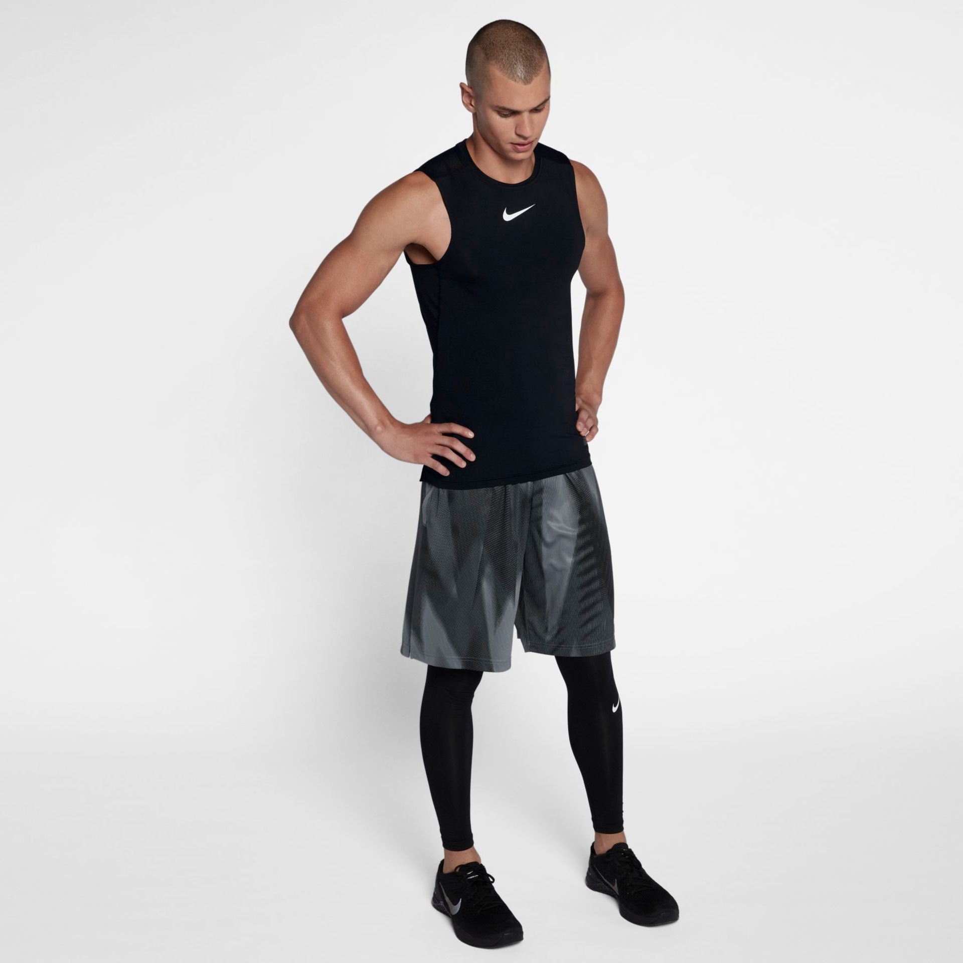Regata Nike Pro Top Compression Masculina - Foto 6