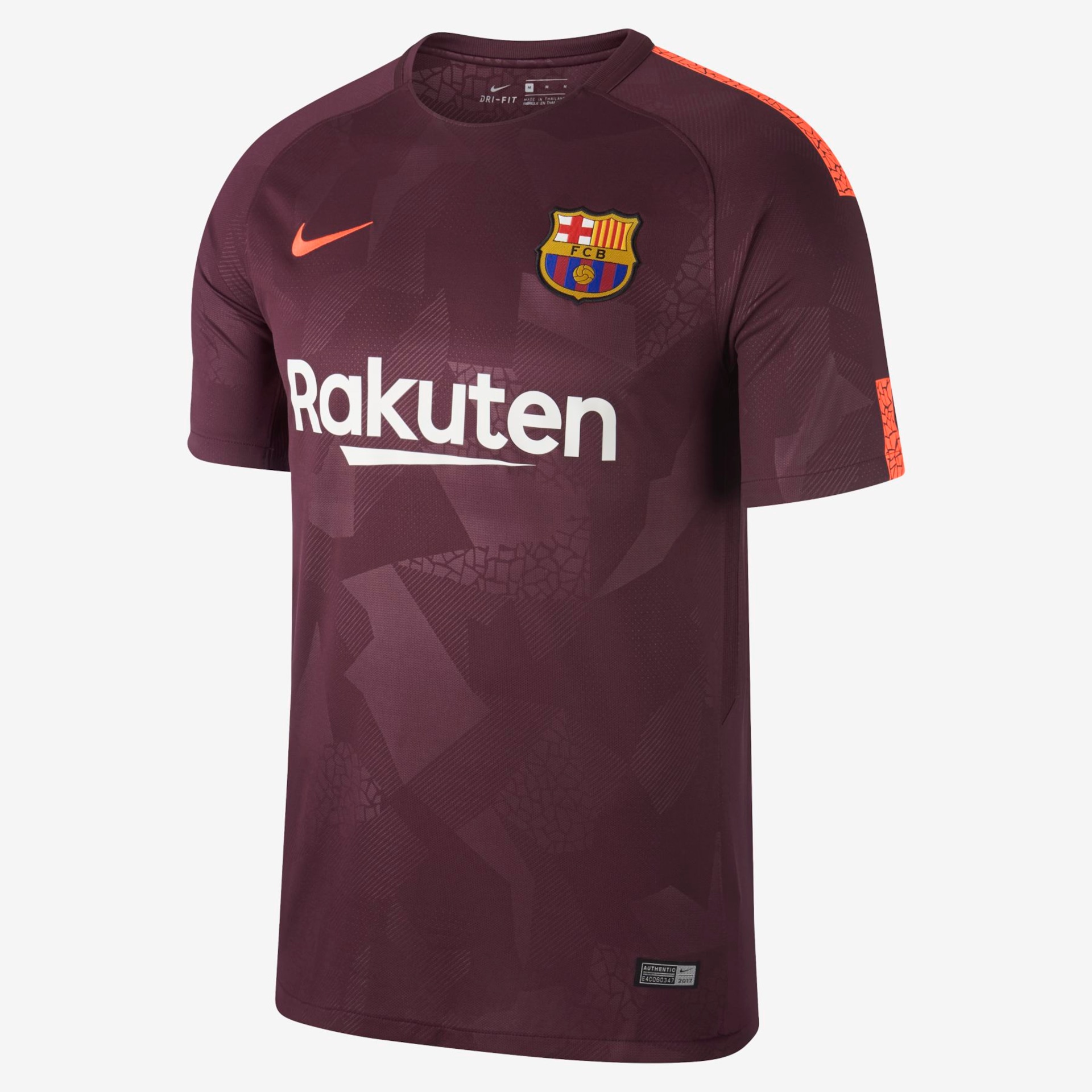 Camisa Nike Barcelona III 2017/18 Torcedor Pro Masculina - Foto 1