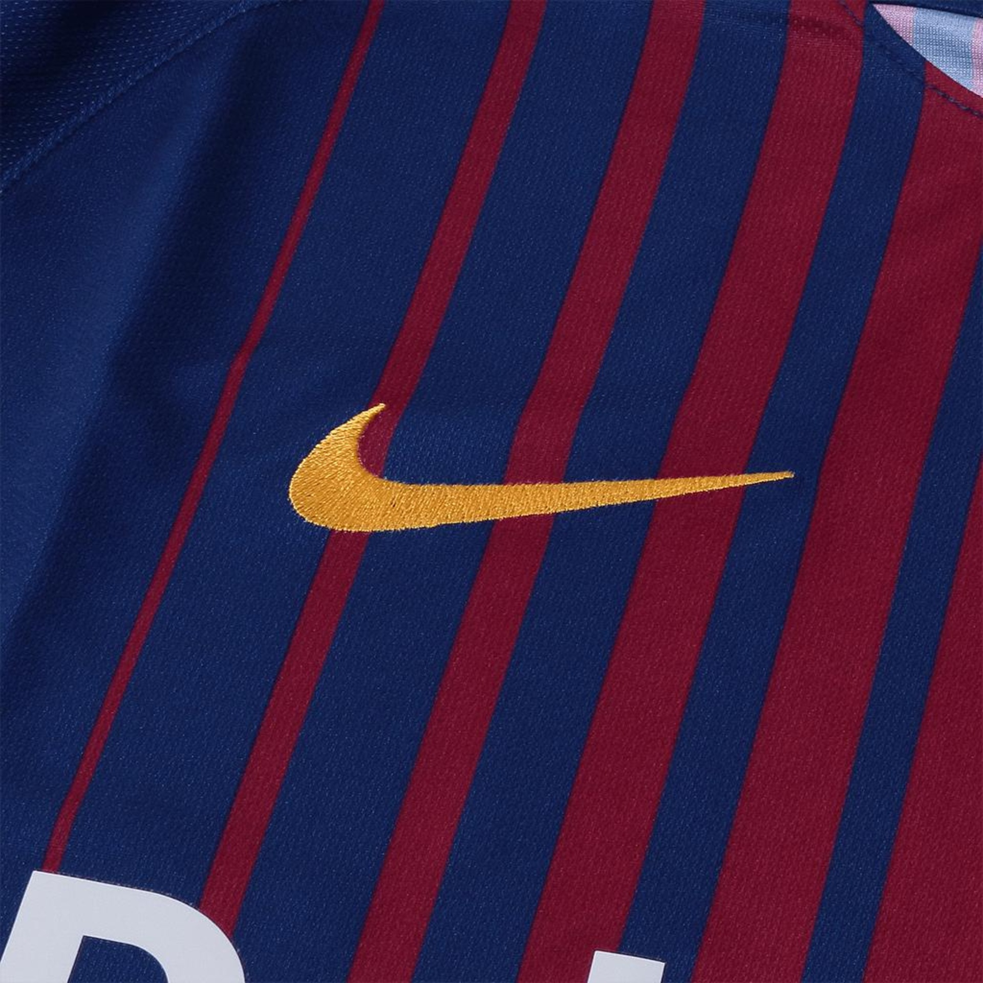 Camiseta Nike Barcelona I 2017/2018 Torcedor Pro Masculina - Foto 5