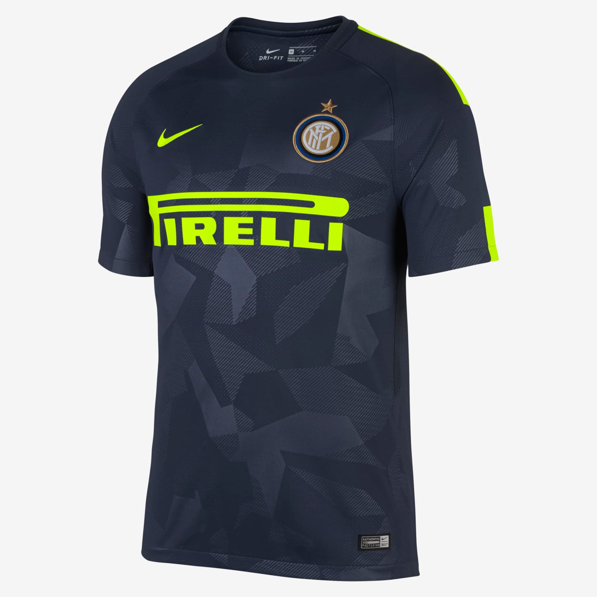 Camisa Nike Inter de Milão III 2017/18 Torcedor Pro Masculina - Foto 1