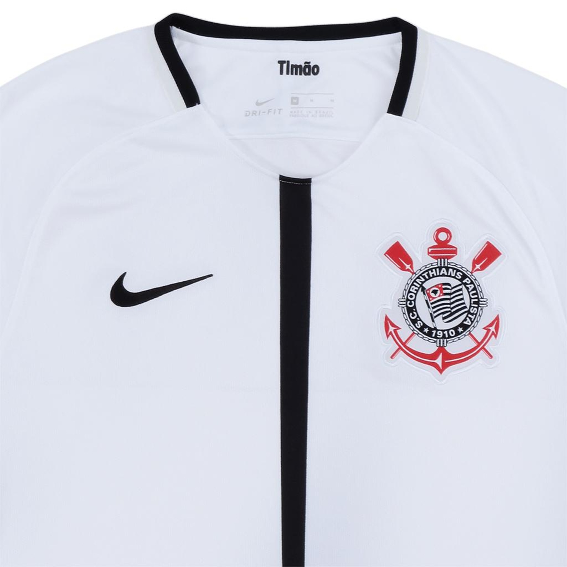 Camiseta Nike Corinthians I 2017/2018 Torcedor Pro Infantil - Foto 7