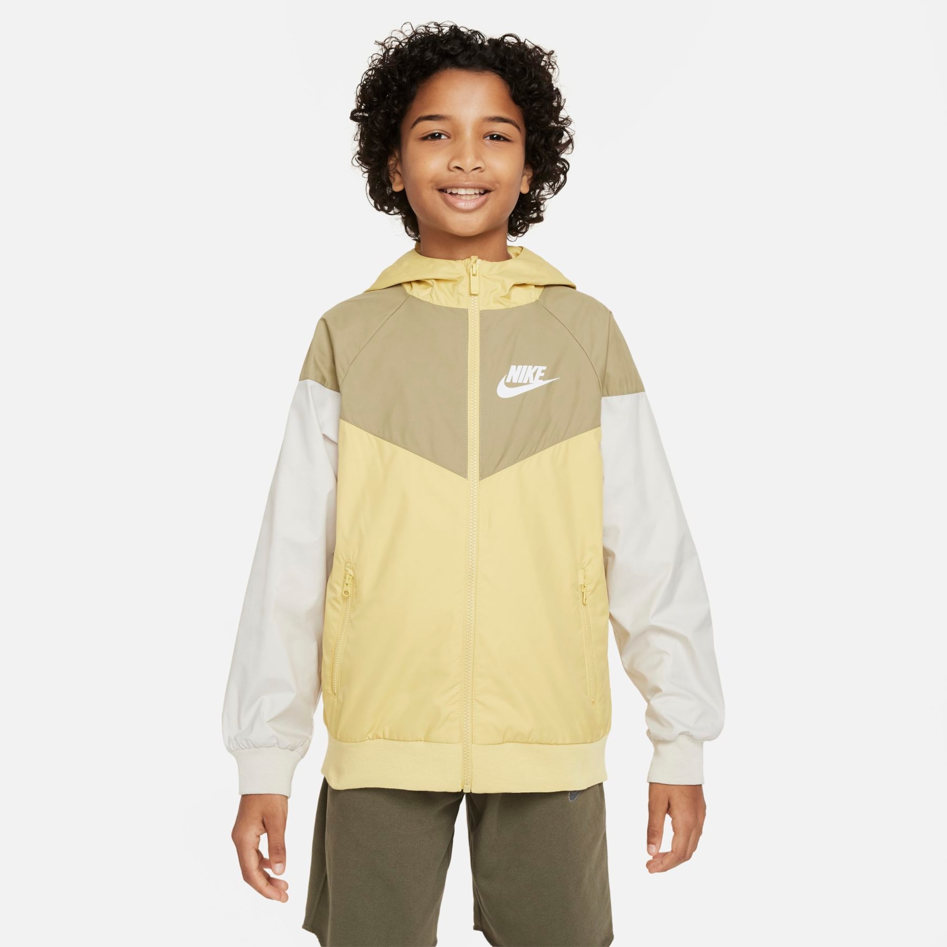 Jaqueta Nike Sportswear Windrunner Infantil - Foto 1