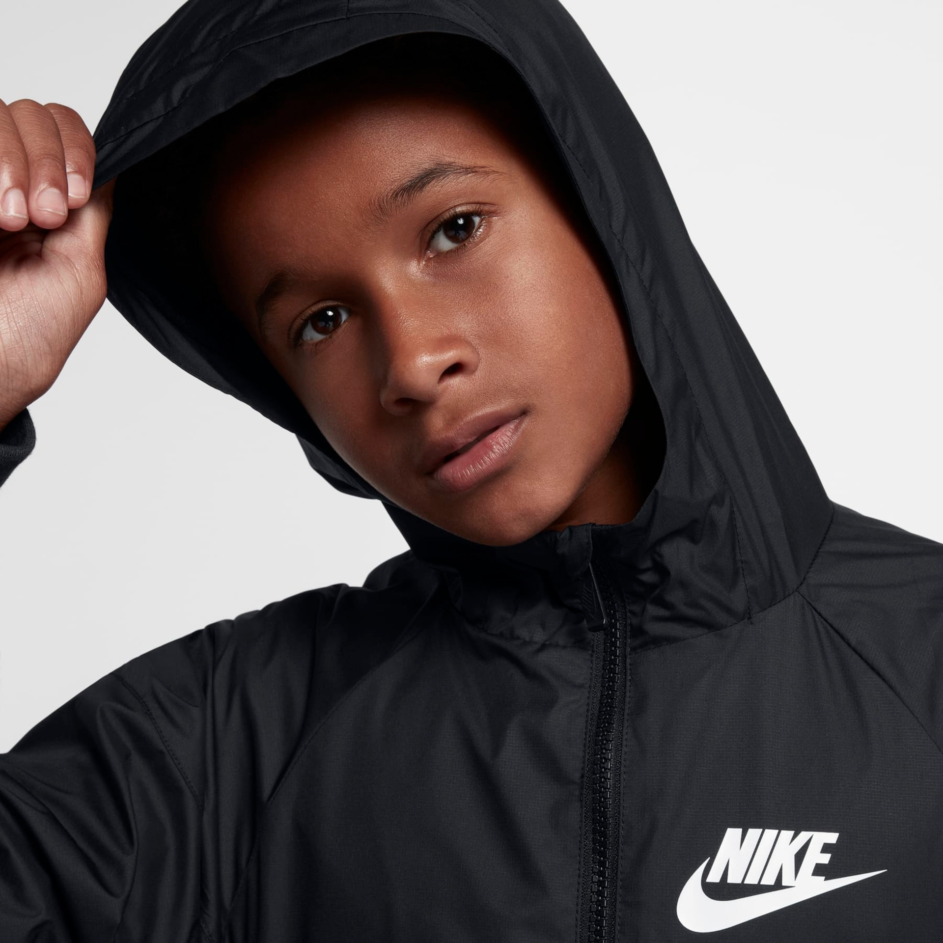 Jaqueta Nike Sportswear Windrunner Infantil - Foto 4