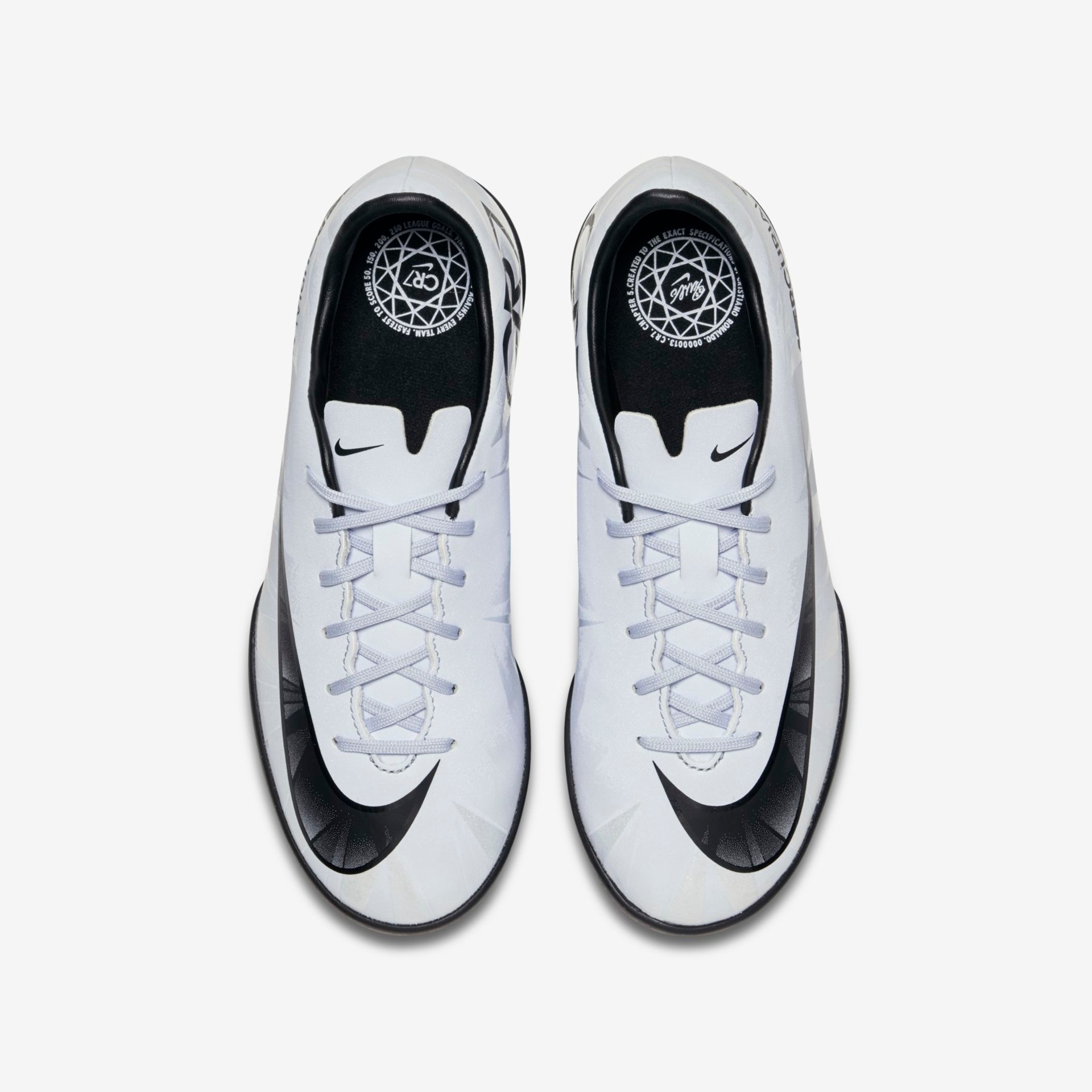 Chuteira Nike MercurialX Victory VI CR7 Infantil Futsal - Foto 4