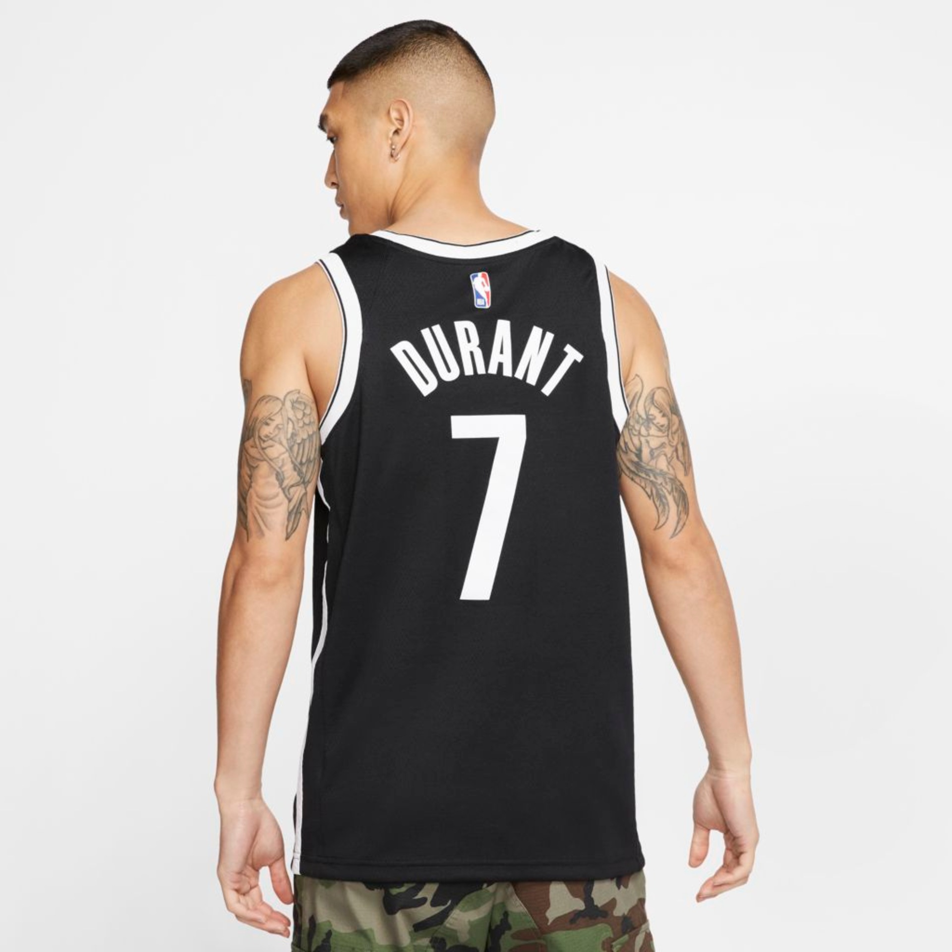 Camisa Nike Kyrie Irving Nets Icon Edition Masculina - Foto 2