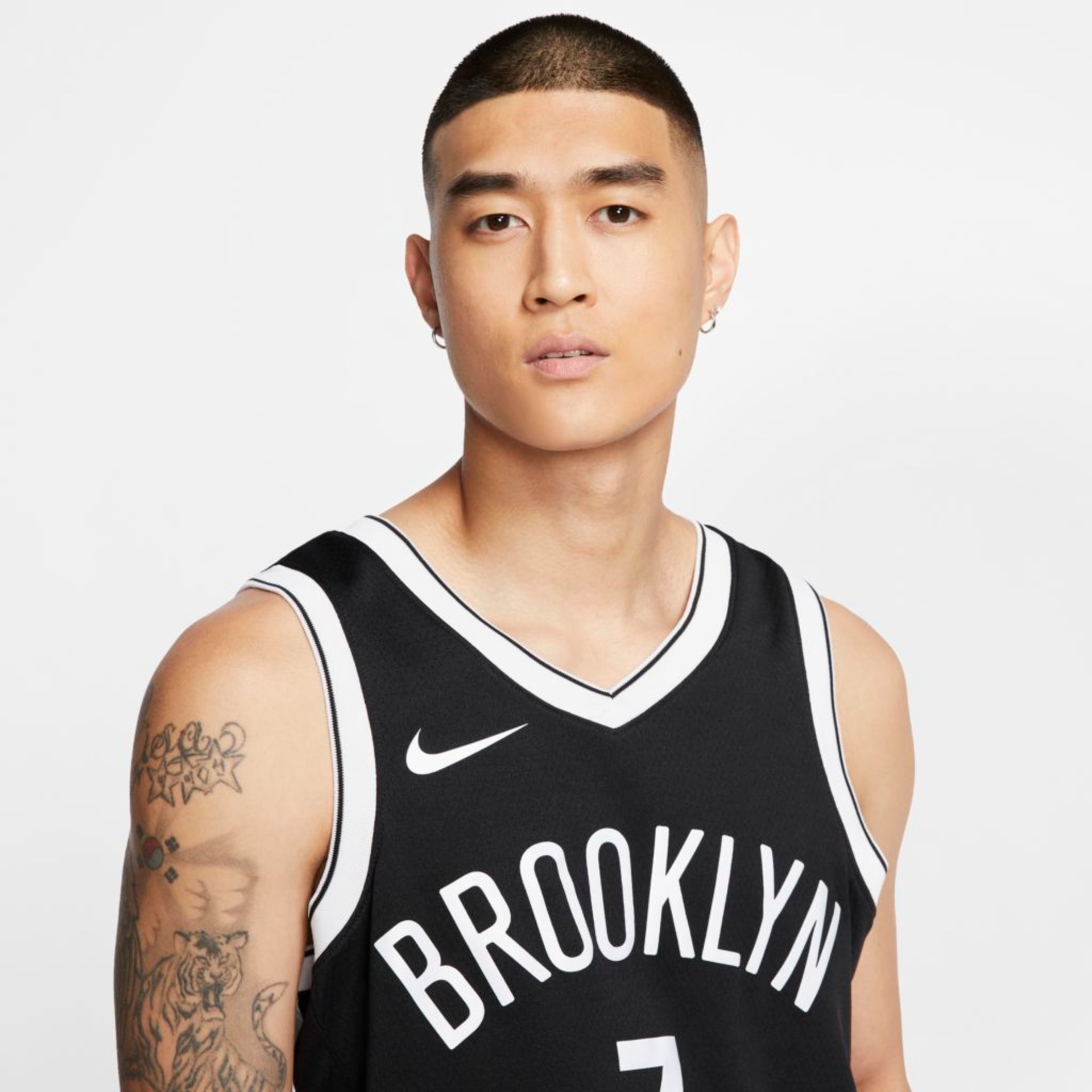 Camisa Nike Kyrie Irving Nets Icon Edition Masculina - Foto 3