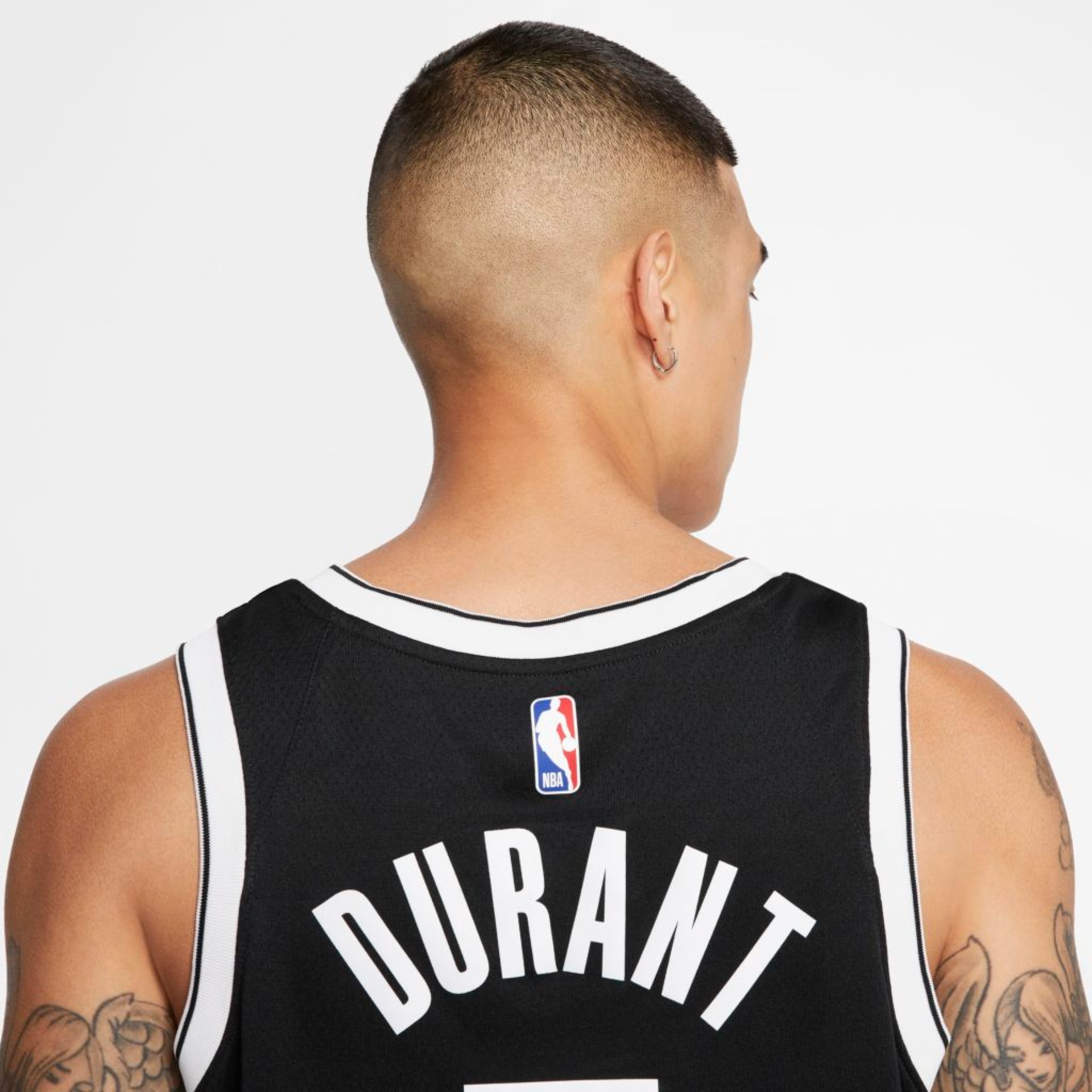 Camisa Nike Kyrie Irving Nets Icon Edition Masculina - Foto 4