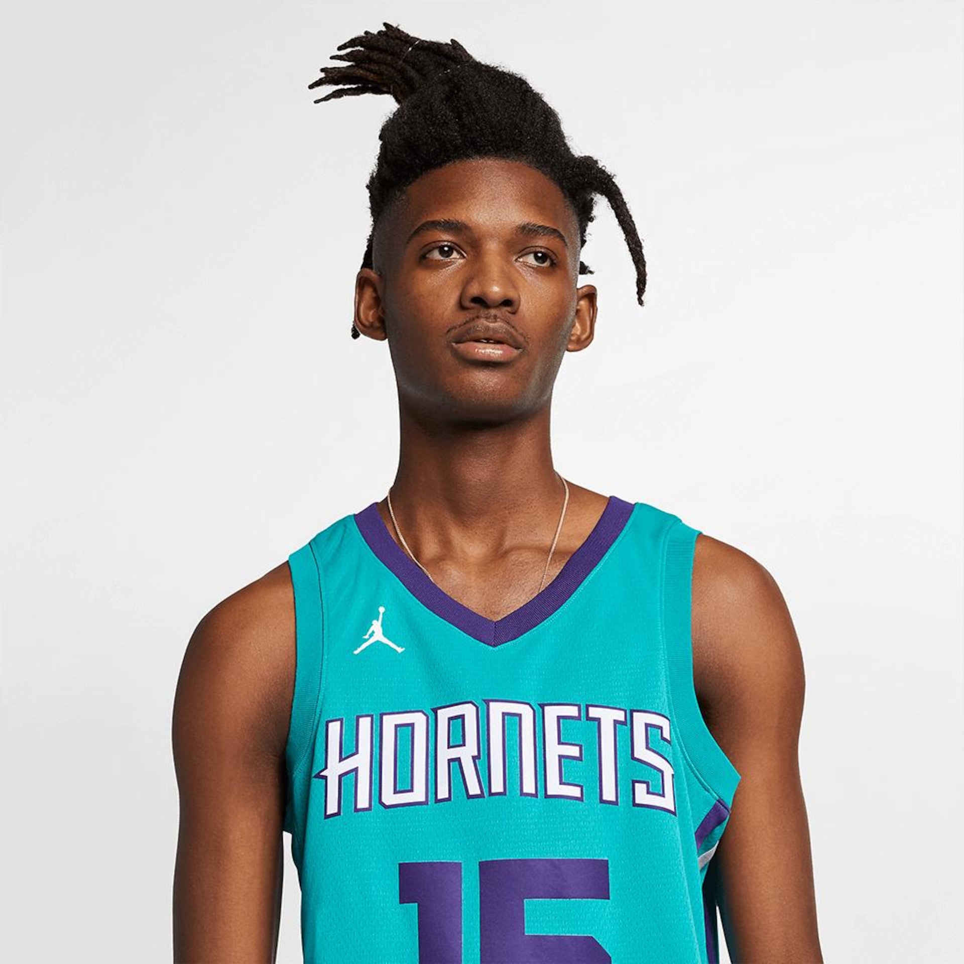 Regata Jordan Charlotte Hornets Icon Edition Swingman Masculina - Foto 6