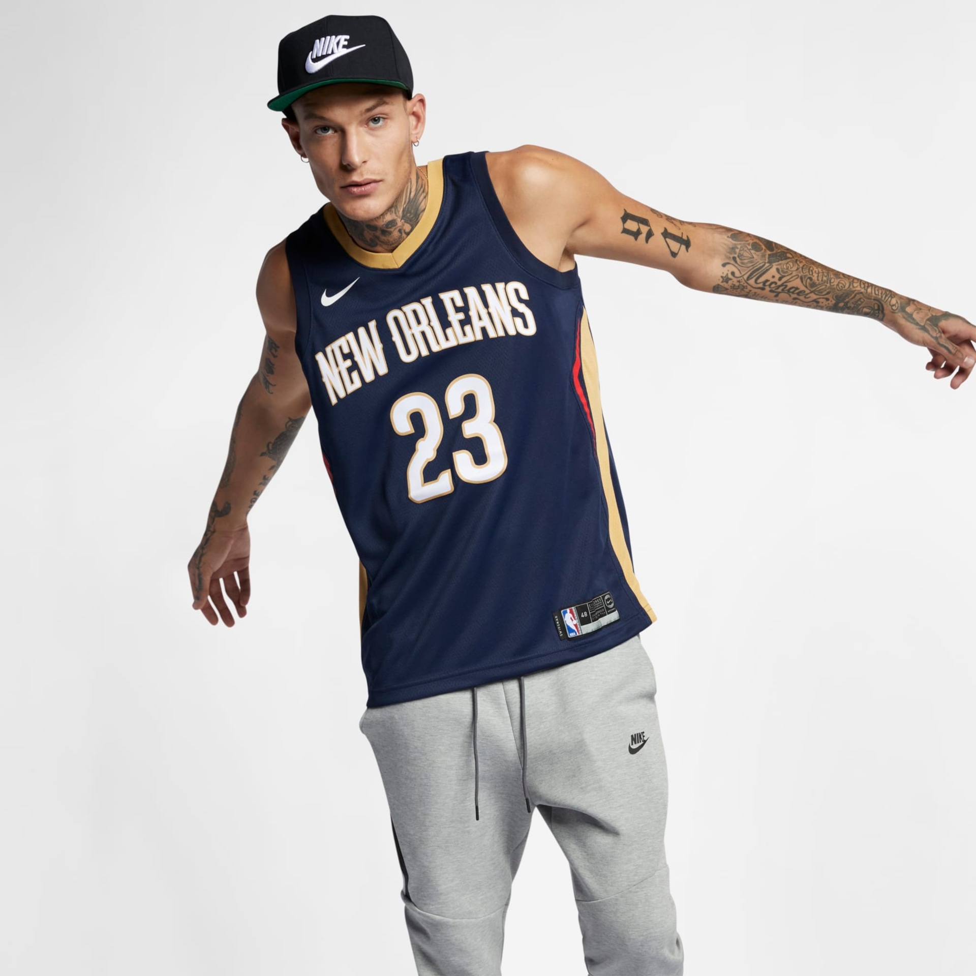 Camisa Nike Zion Williamson Pelicans Icon Edition Masculina - Foto 1