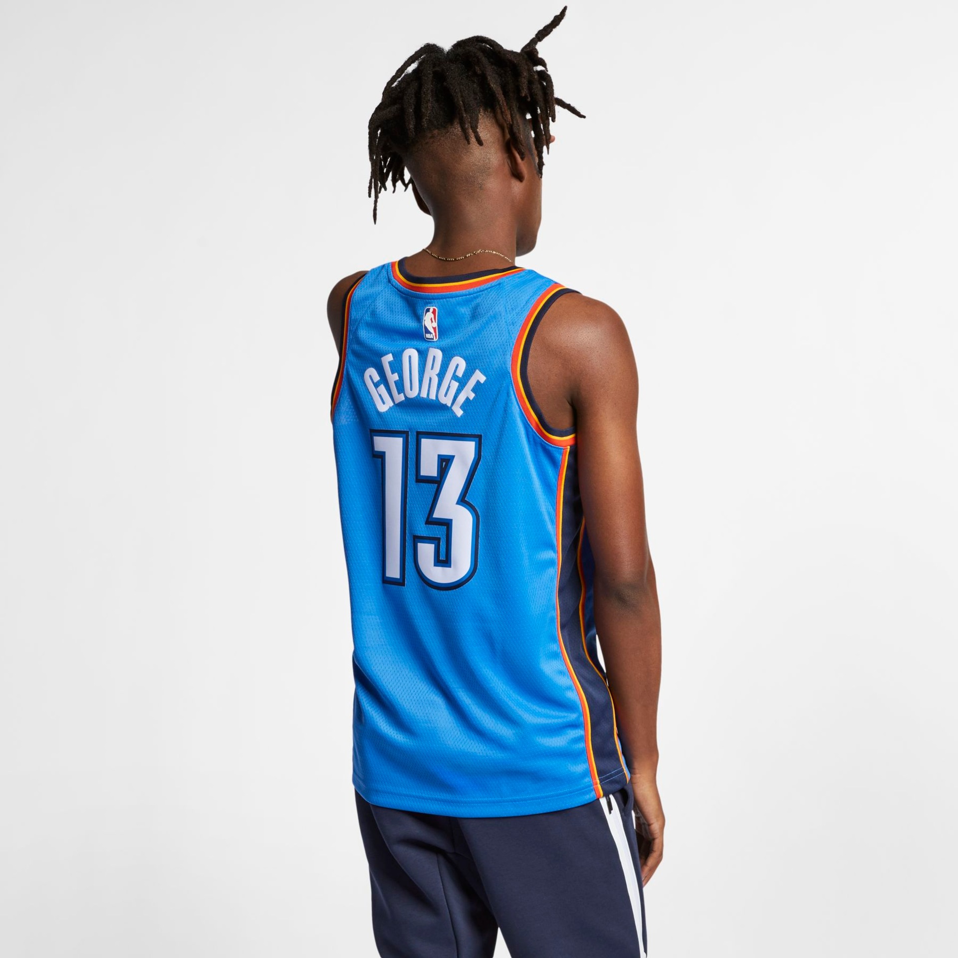 Regata Nike Oklahoma City Thunder Icon Editon Swingman Masculina - Foto 4