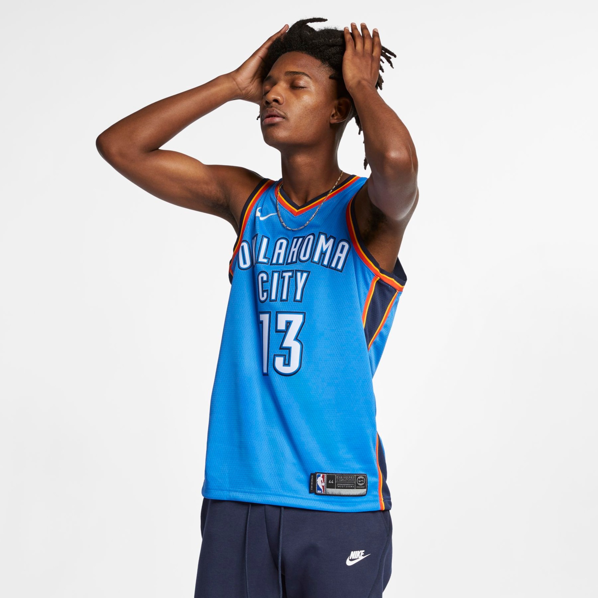 Regata Nike Oklahoma City Thunder Icon Editon Swingman Masculina - Foto 1