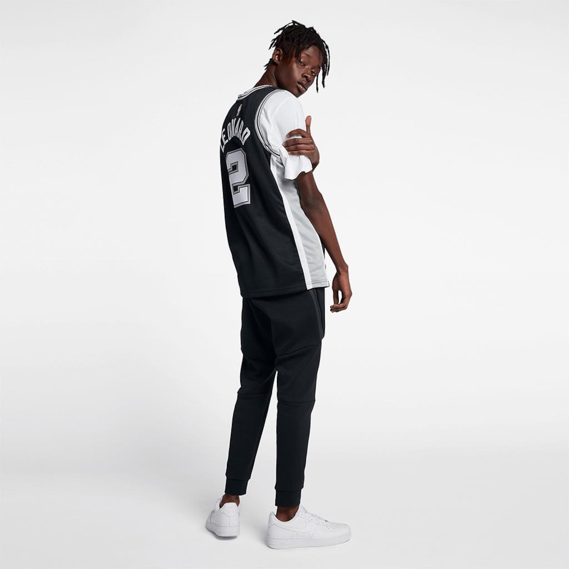 Camiseta Nike San Antonio Spurs Icon Edition Swingman Masculina - Foto 3