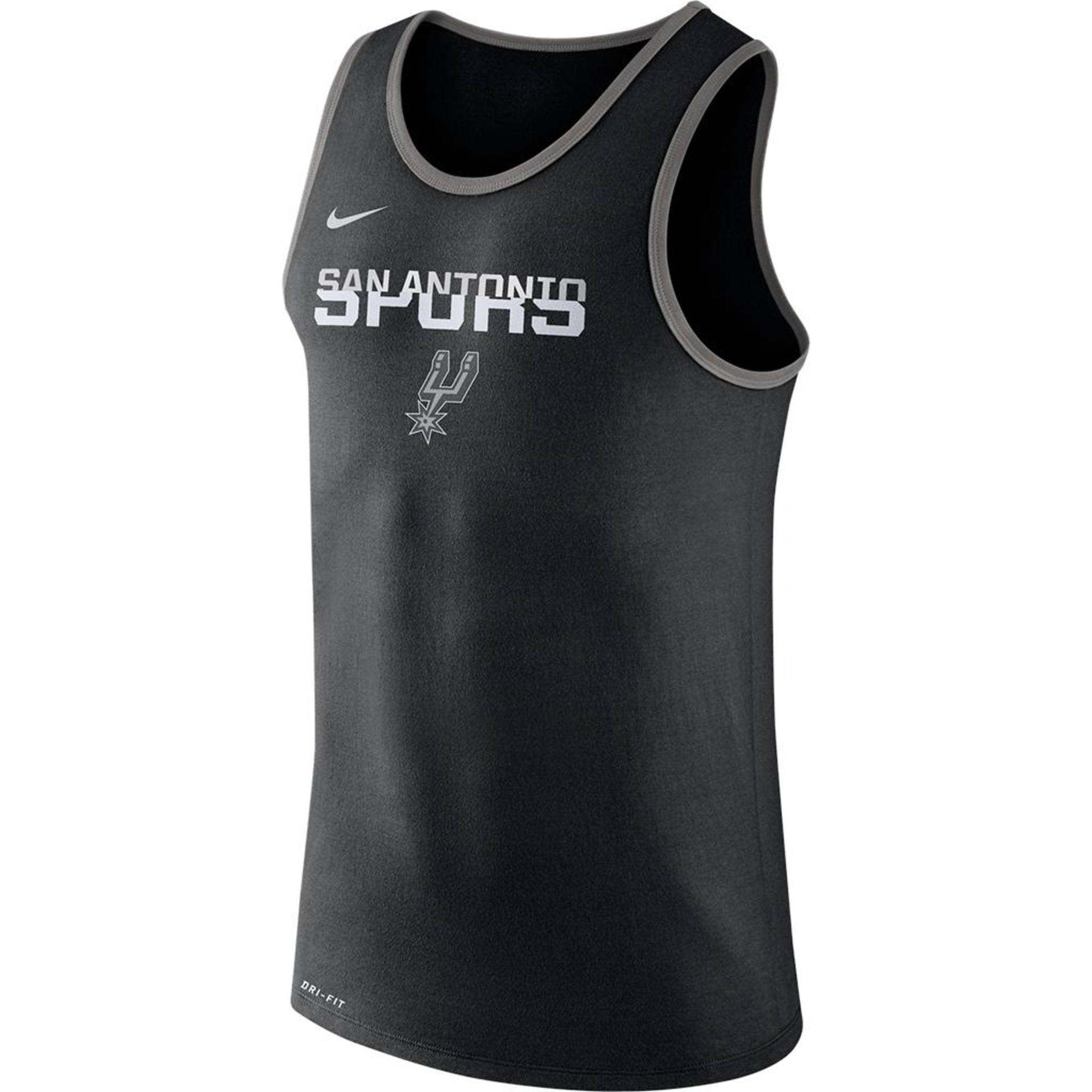 Regata Nike San Antonio Spurs Dry Logo Masculina - Foto 1