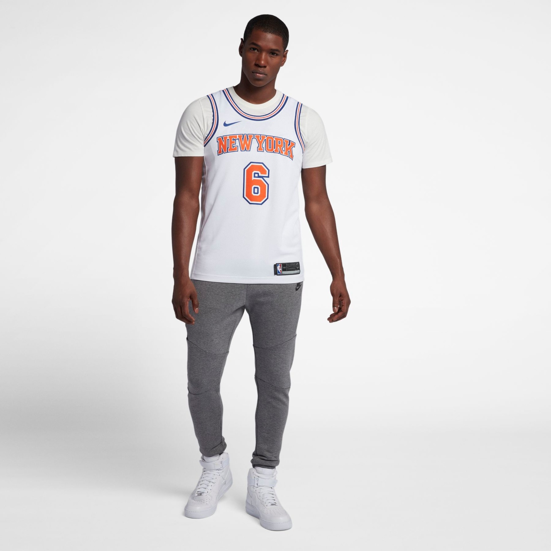 Regata Nike New York Knicks Statement Edition Swingman Masculina - Foto 6