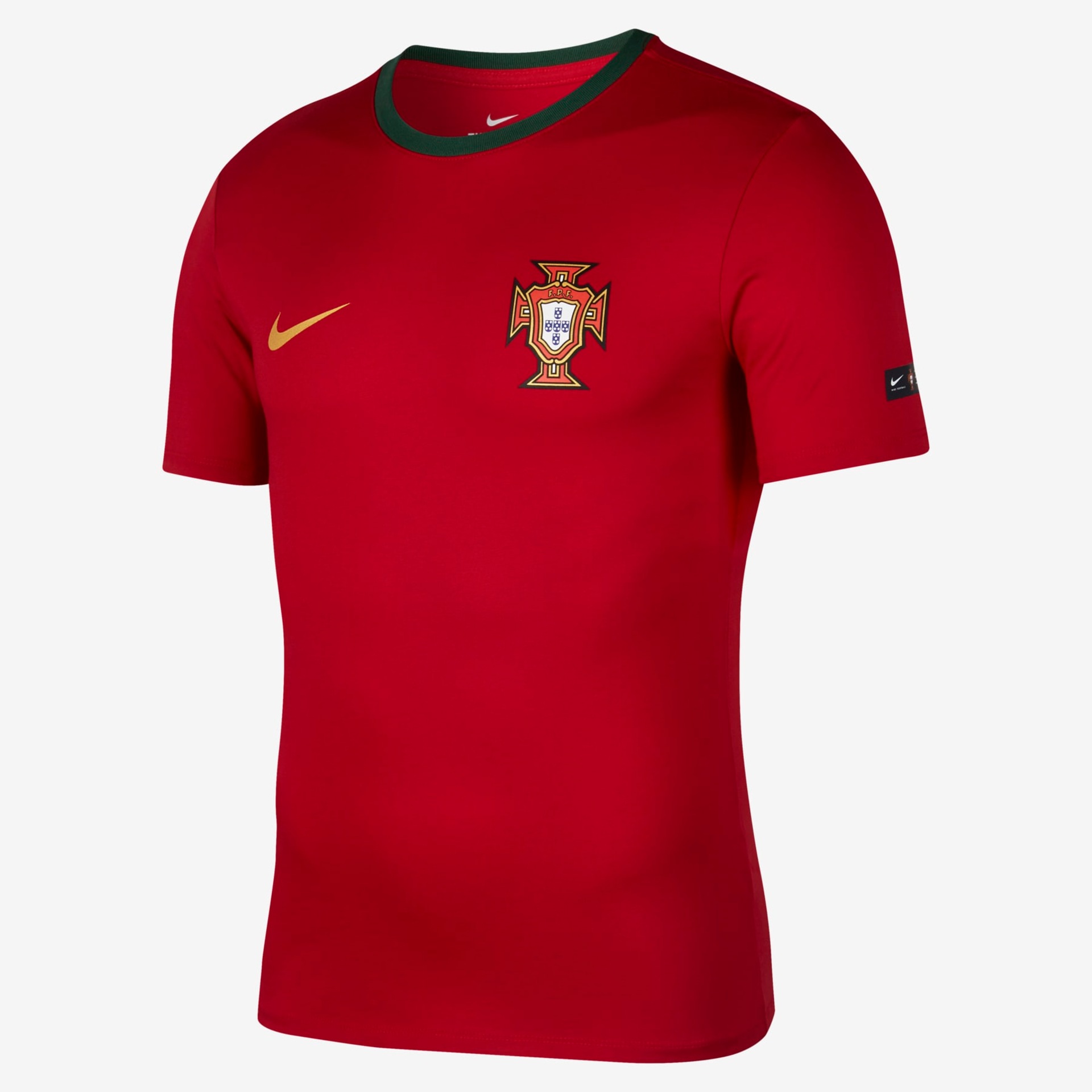 Camiseta Nike Portugal 2018 Crest Masculina - Foto 1