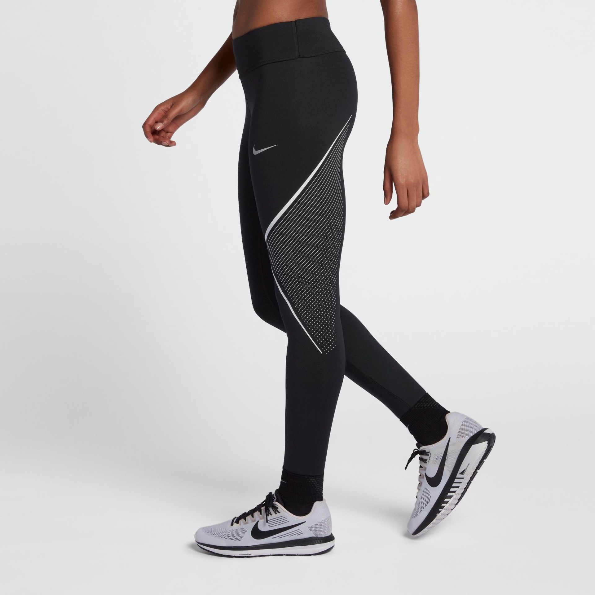 Legging Nike Power Tight Fast Graphic Feminina - Foto 3