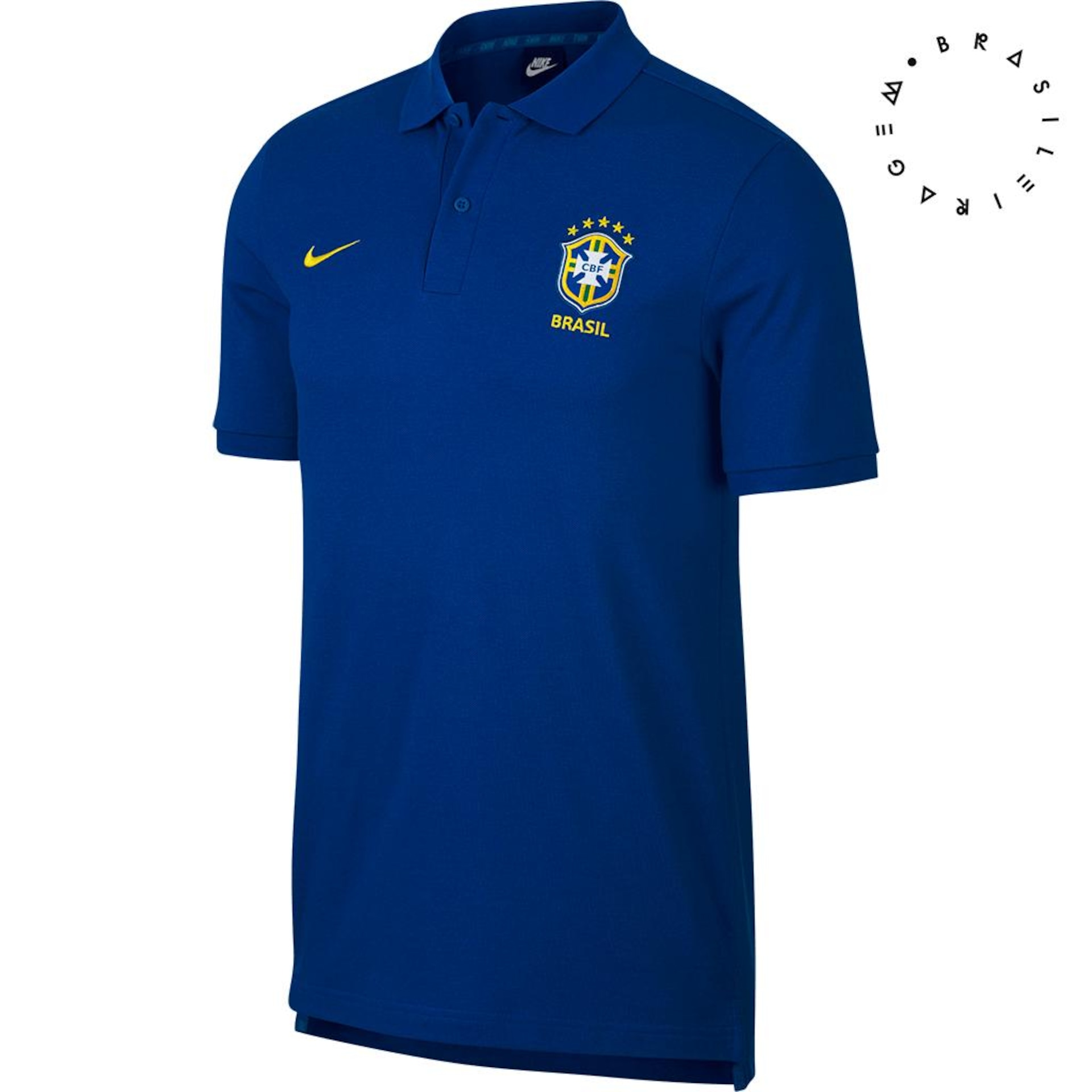 Camisa Polo Nike Brasil Masculina - Foto 1